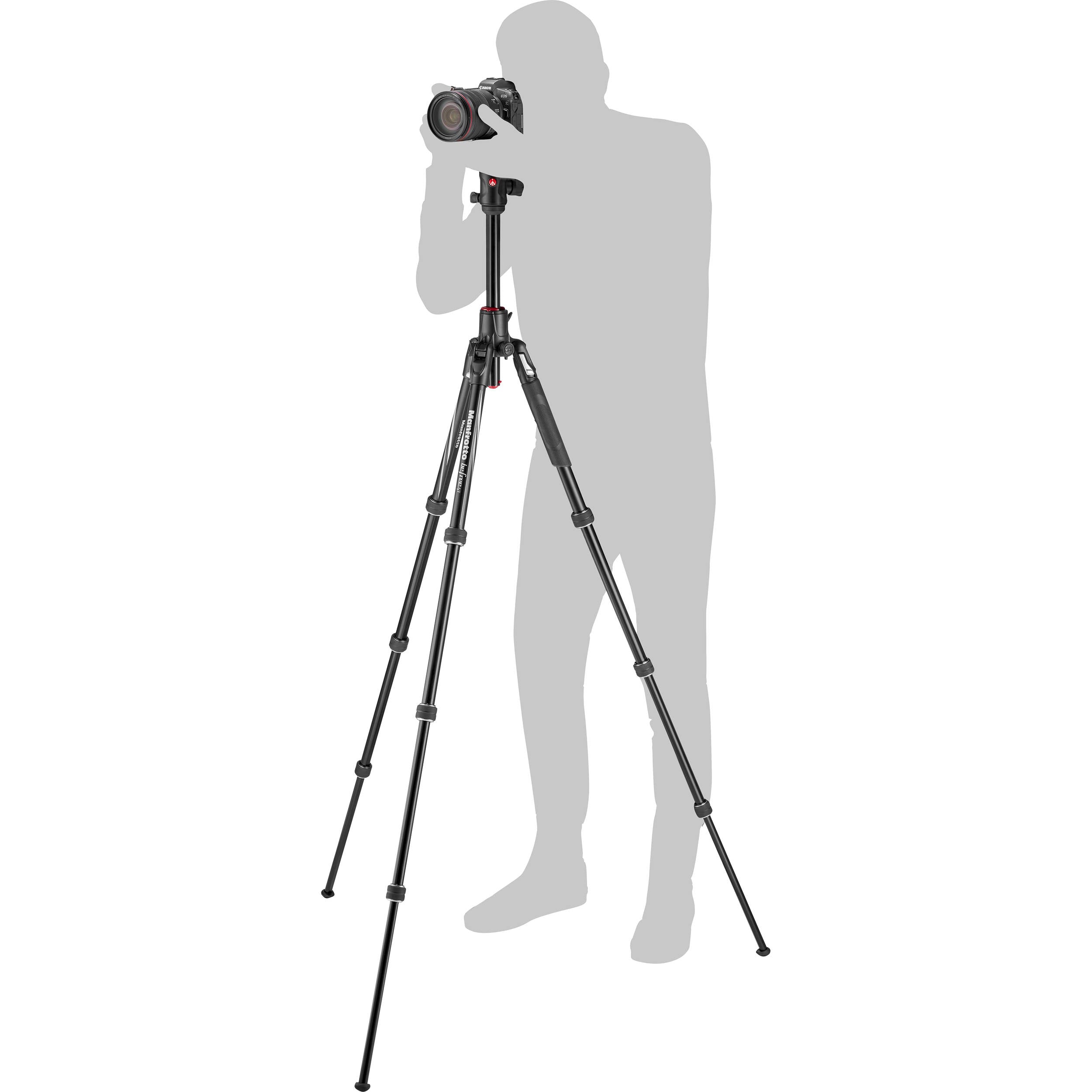 Kit trépied en aluminium Manfrotto Befree GT XPRO