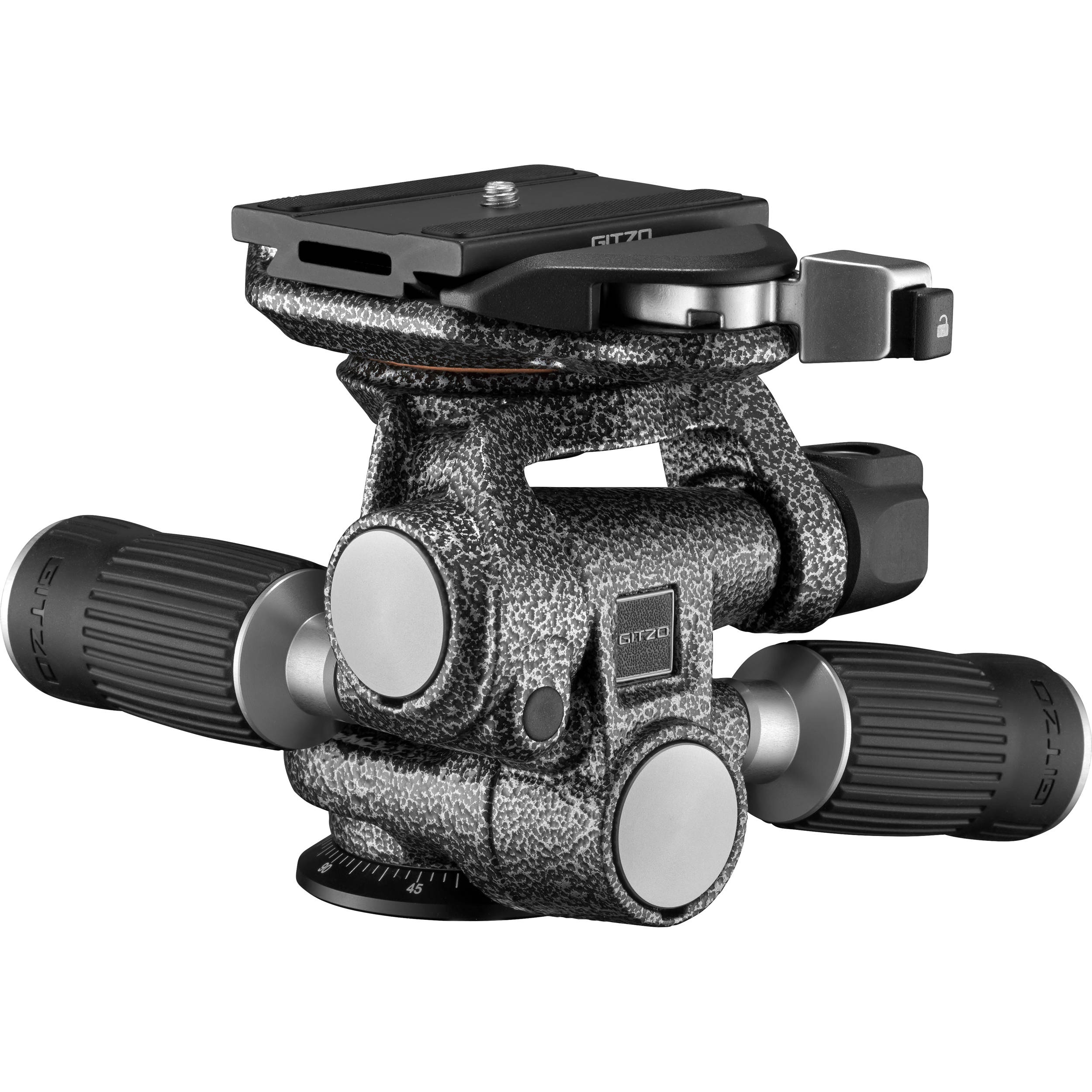 Gitzo Fluid 3-Way Head w/ Arca-style Plate