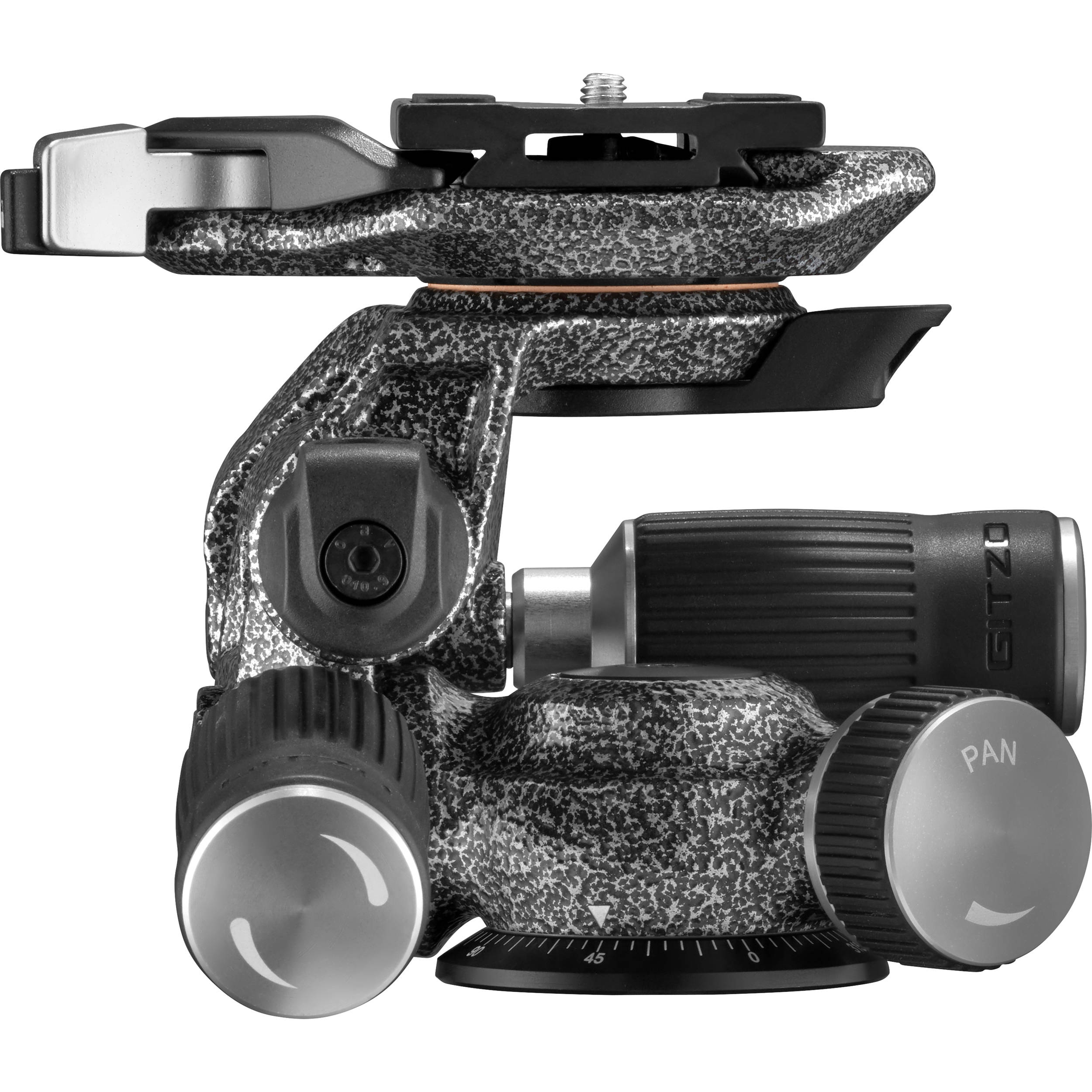 Gitzo Fluid 3-Way Head w/ Arca-style Plate