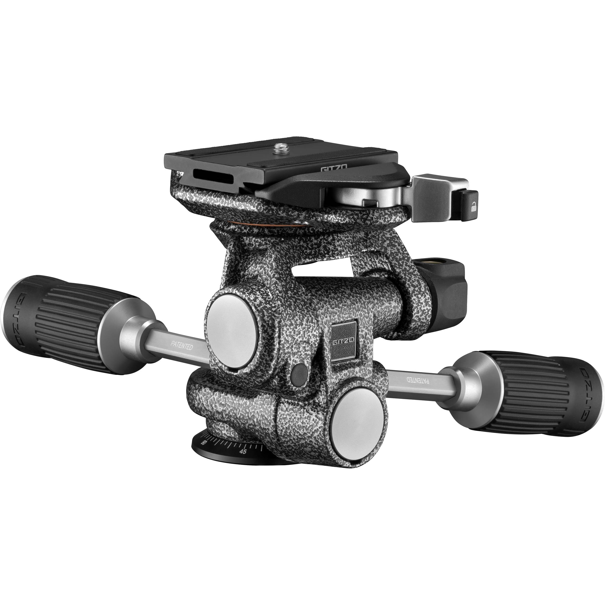 Gitzo Fluid 3-Way Head w/ Arca-style Plate