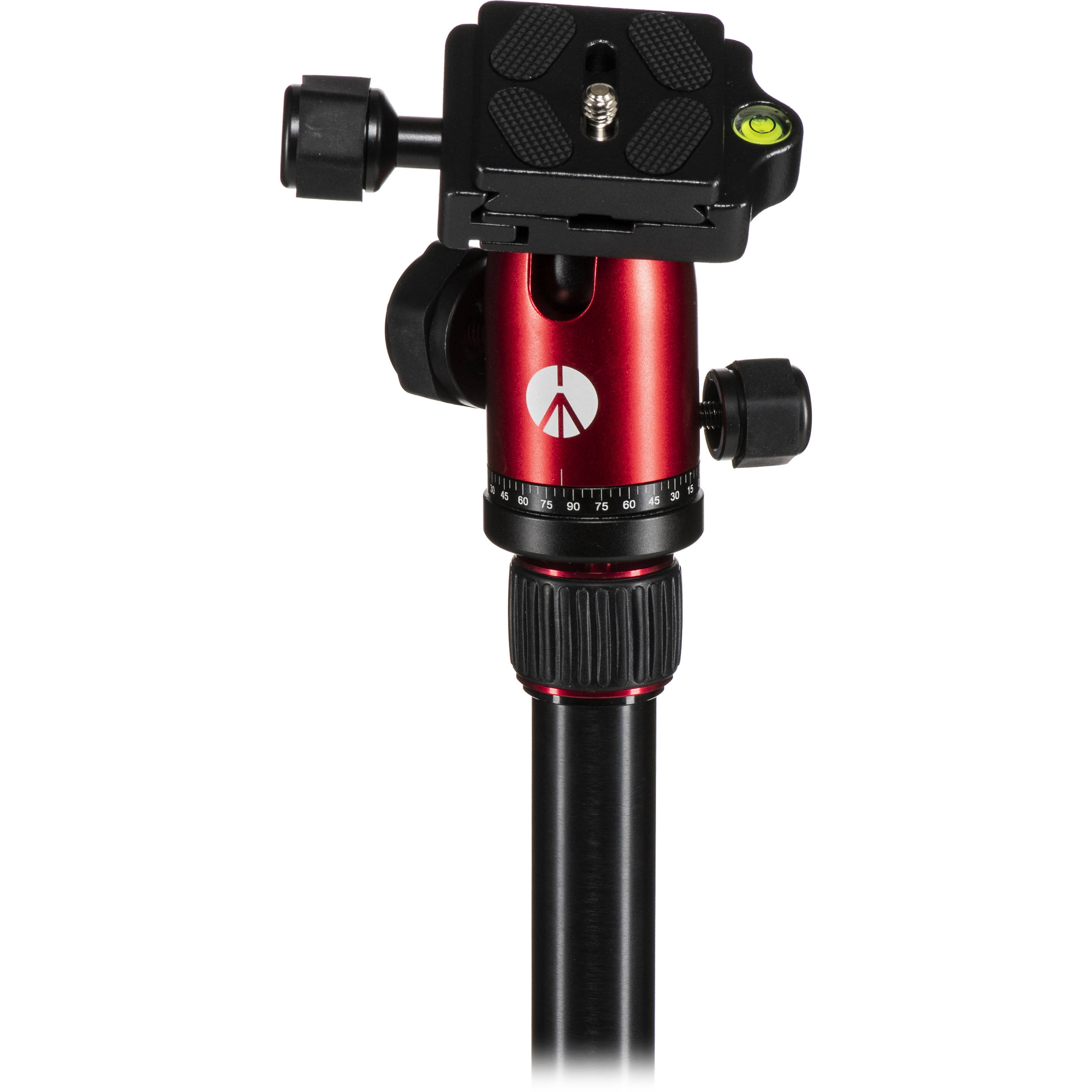 Kit trépied Manfrotto Element Small en aluminium rouge