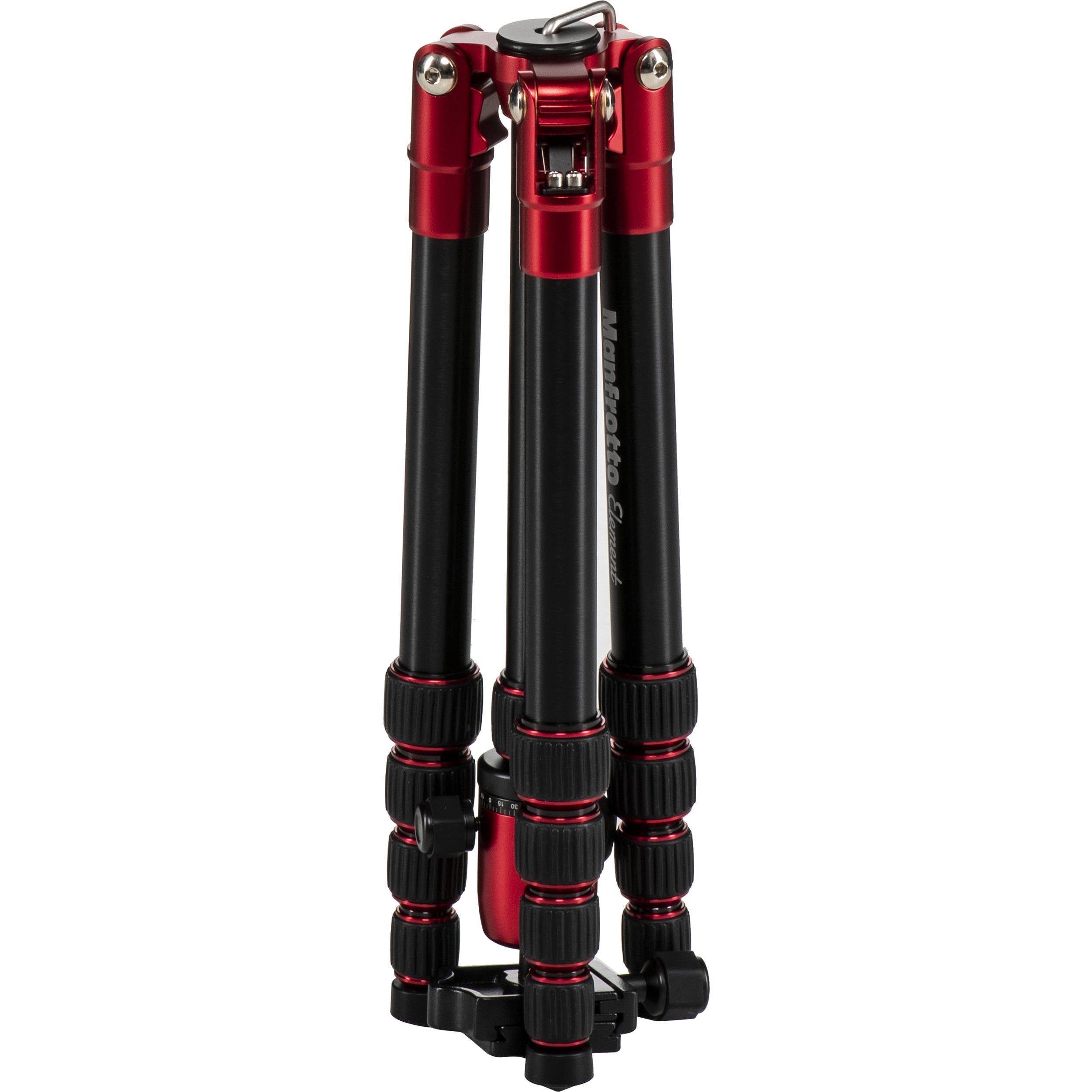 Kit trépied Manfrotto Element Small en aluminium rouge