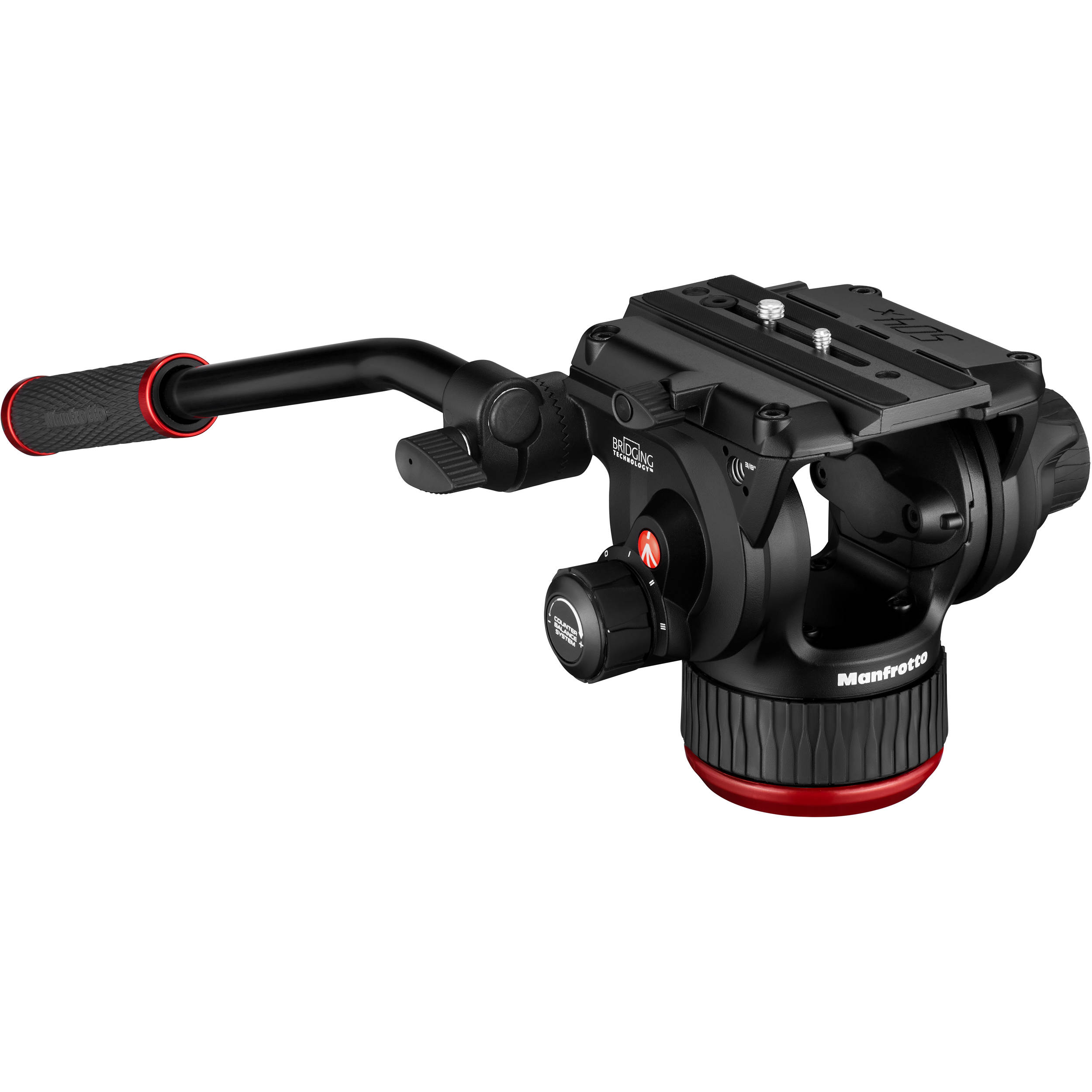 Manfrotto 504X Head w/ Twin Leg Alu Tripod GS
