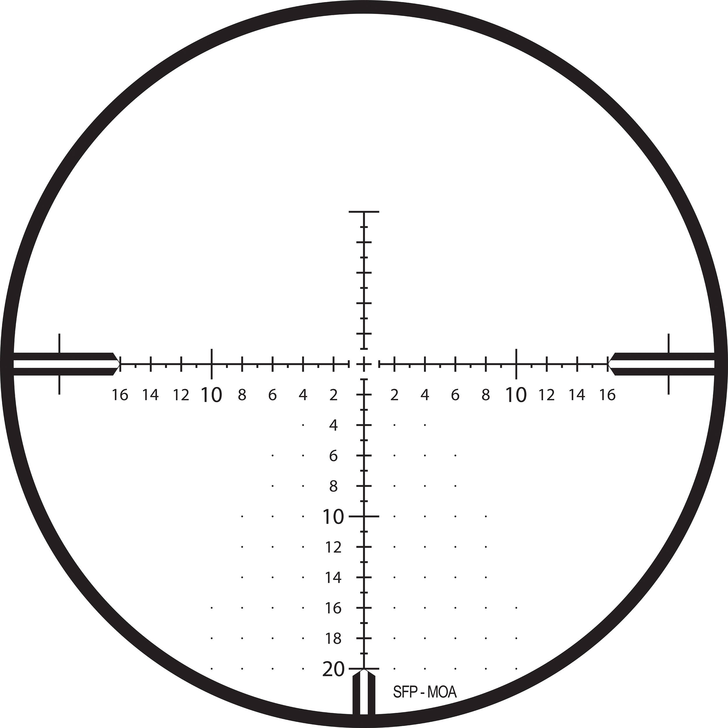 Zeiss Conquest V4 6-24X50 W/ #89 ZMOAi - 20 Illuminated Ballistic Reticle
