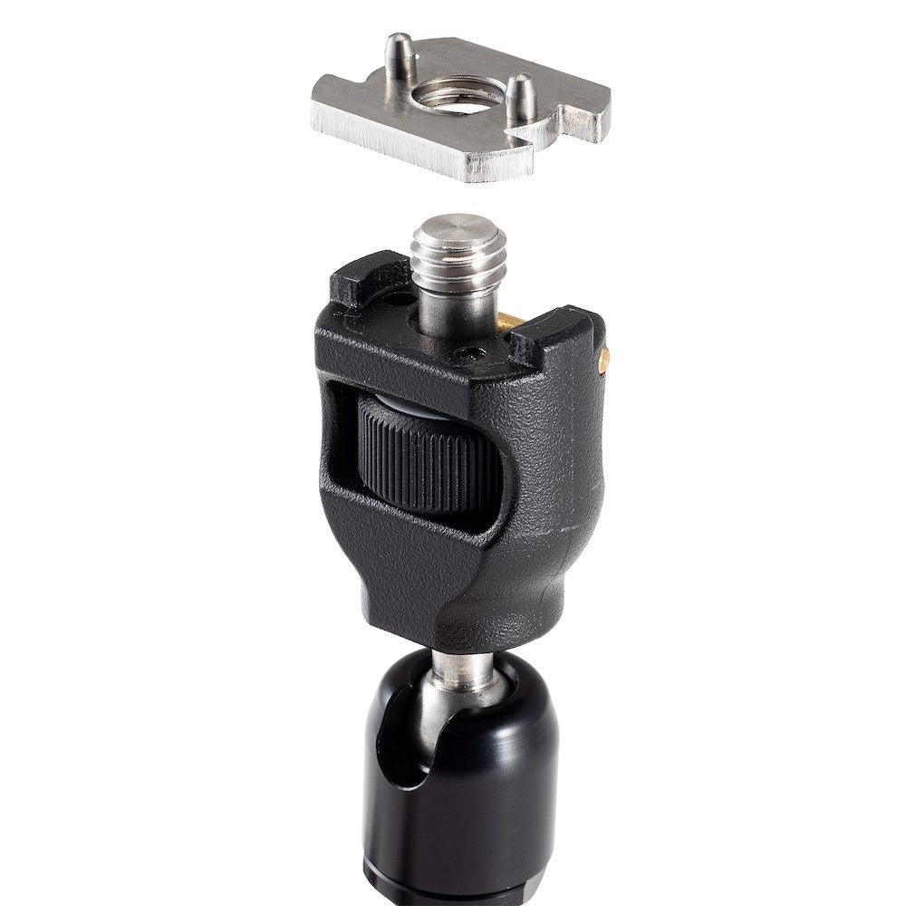 Bras de micro-friction Manfrotto, filetages 1/4" + 3/8"