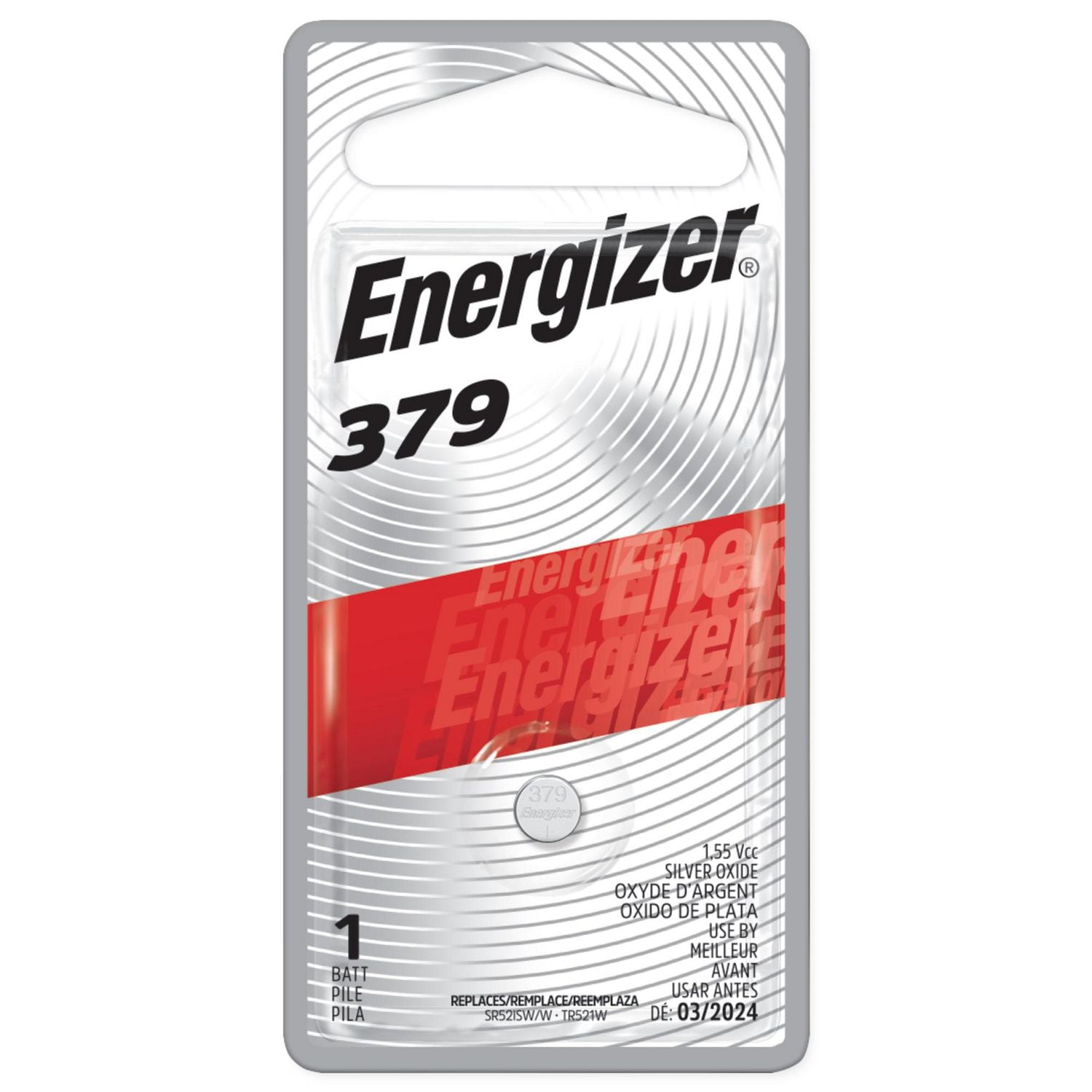 Pile Energizer Zero Mercury 379