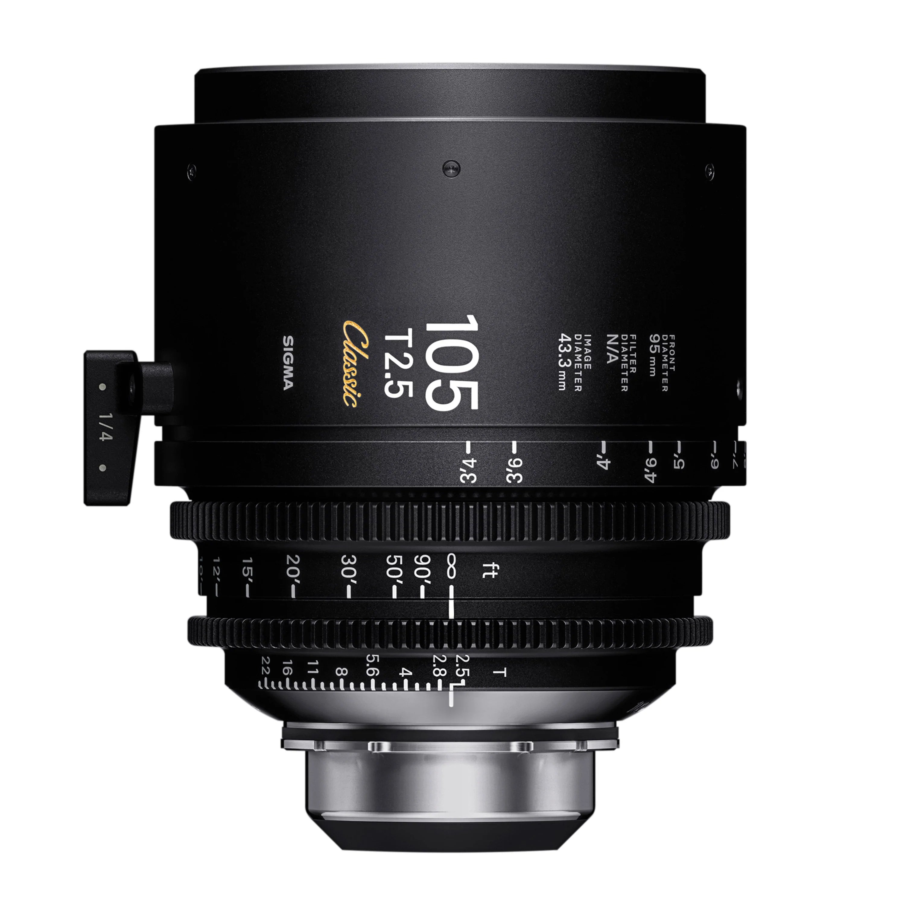 SIGMA 105mm T2.5 Cine FF Classic Prime