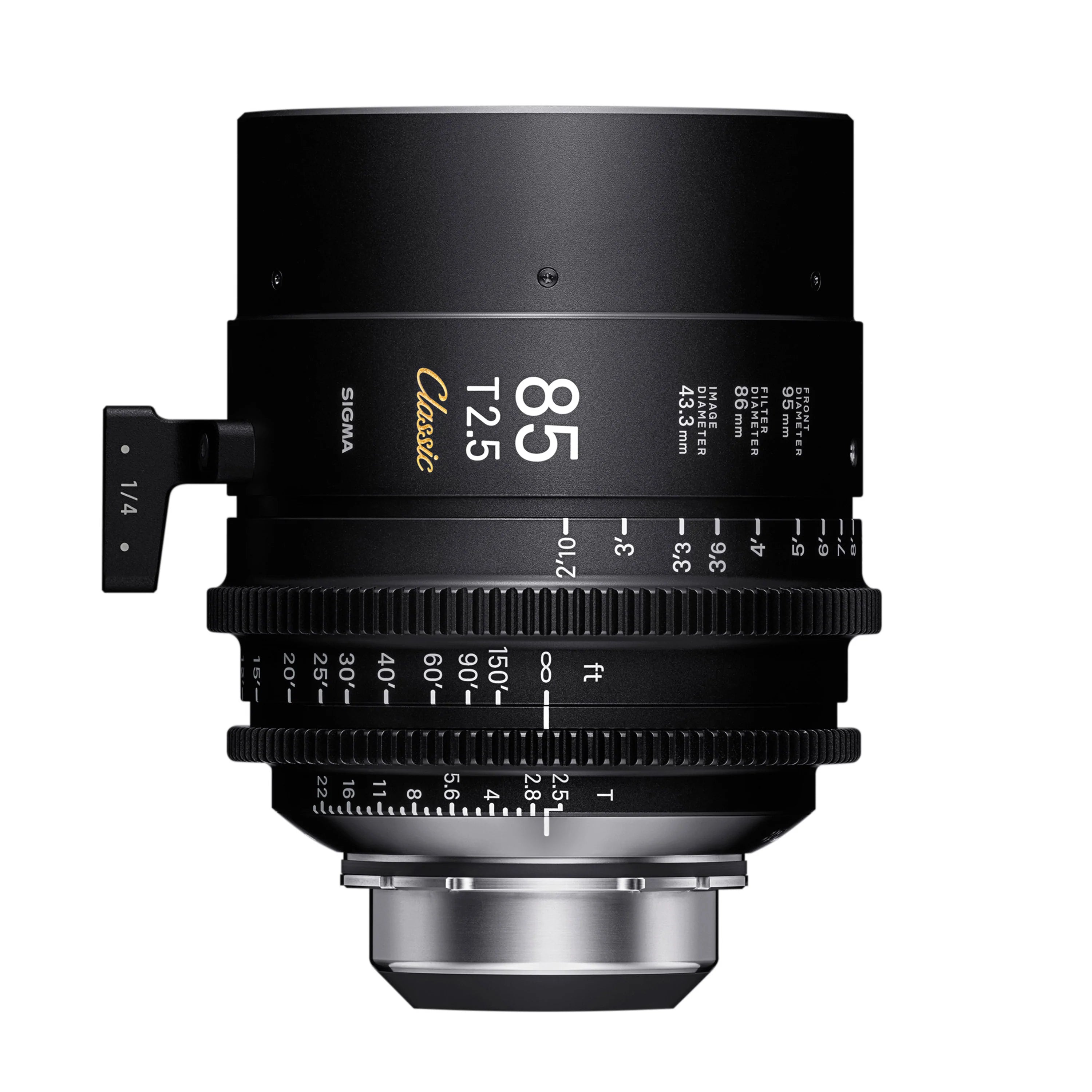 SIGMA 85mm T2.5 Cine FF Classic Prime