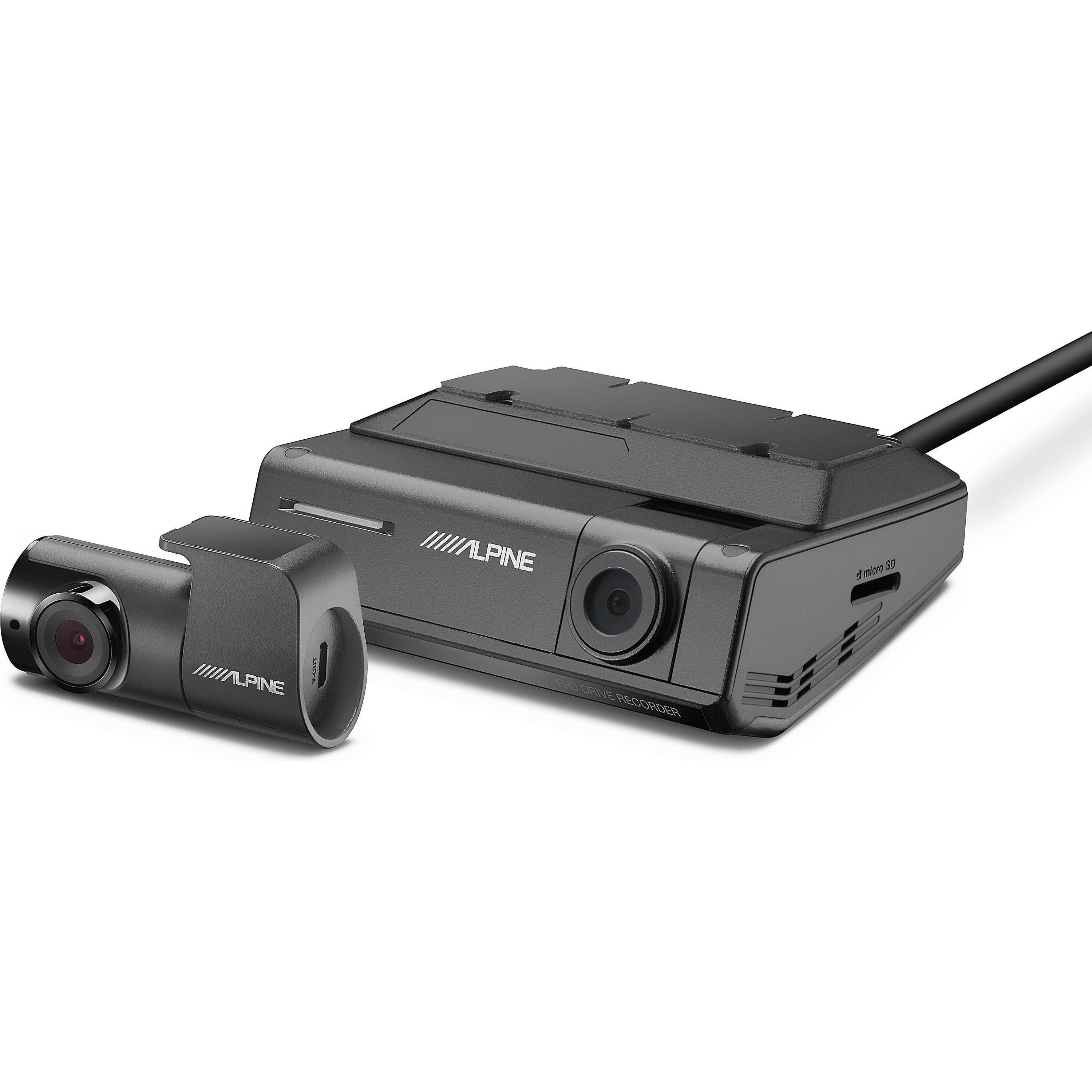 Caméra de tableau de bord furtive Alpine DVR-C320R