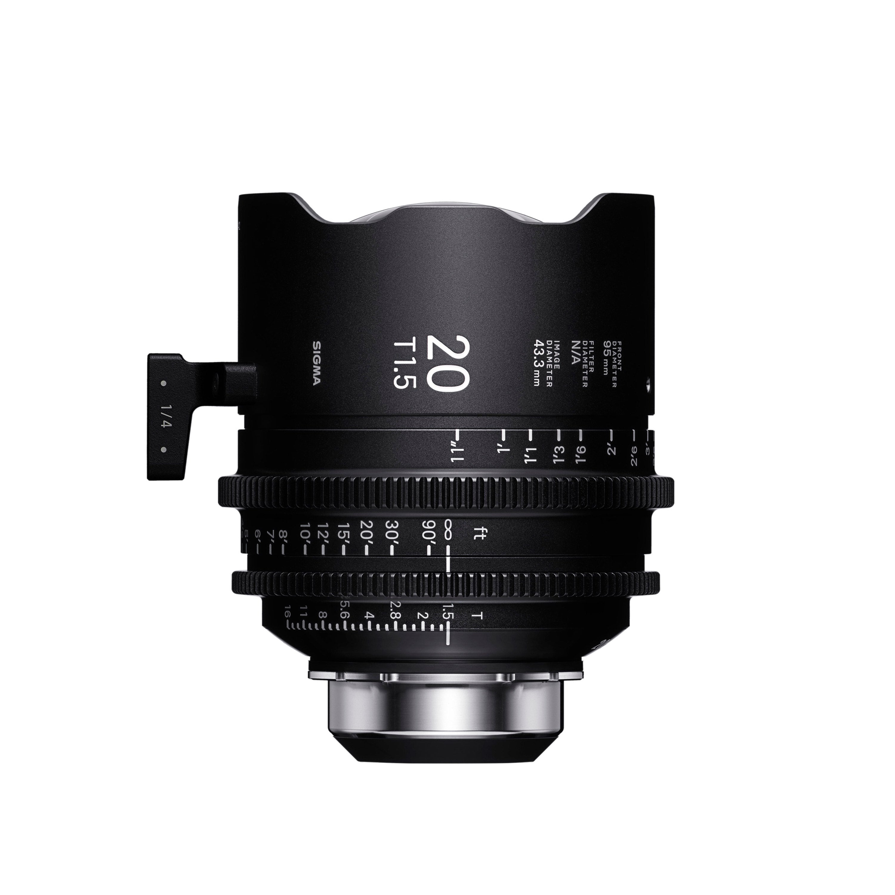 Sigma 20mm T1.5 Cine FF High Speed Prime