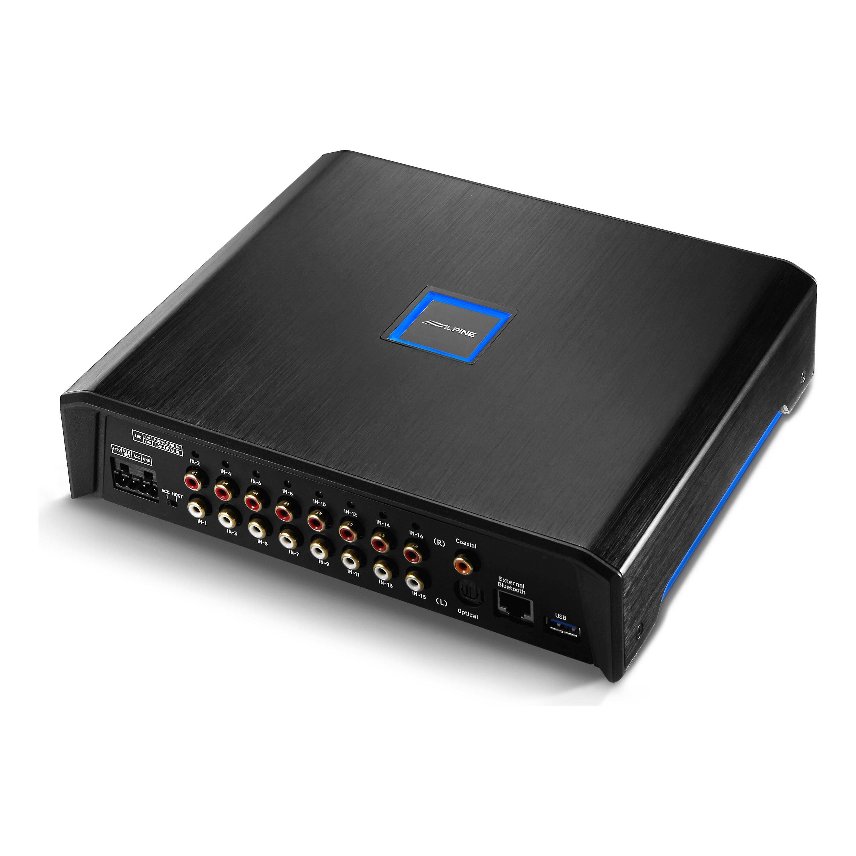 Processeur de signal numérique haute résolution 16 canaux Alpine PXE-X09