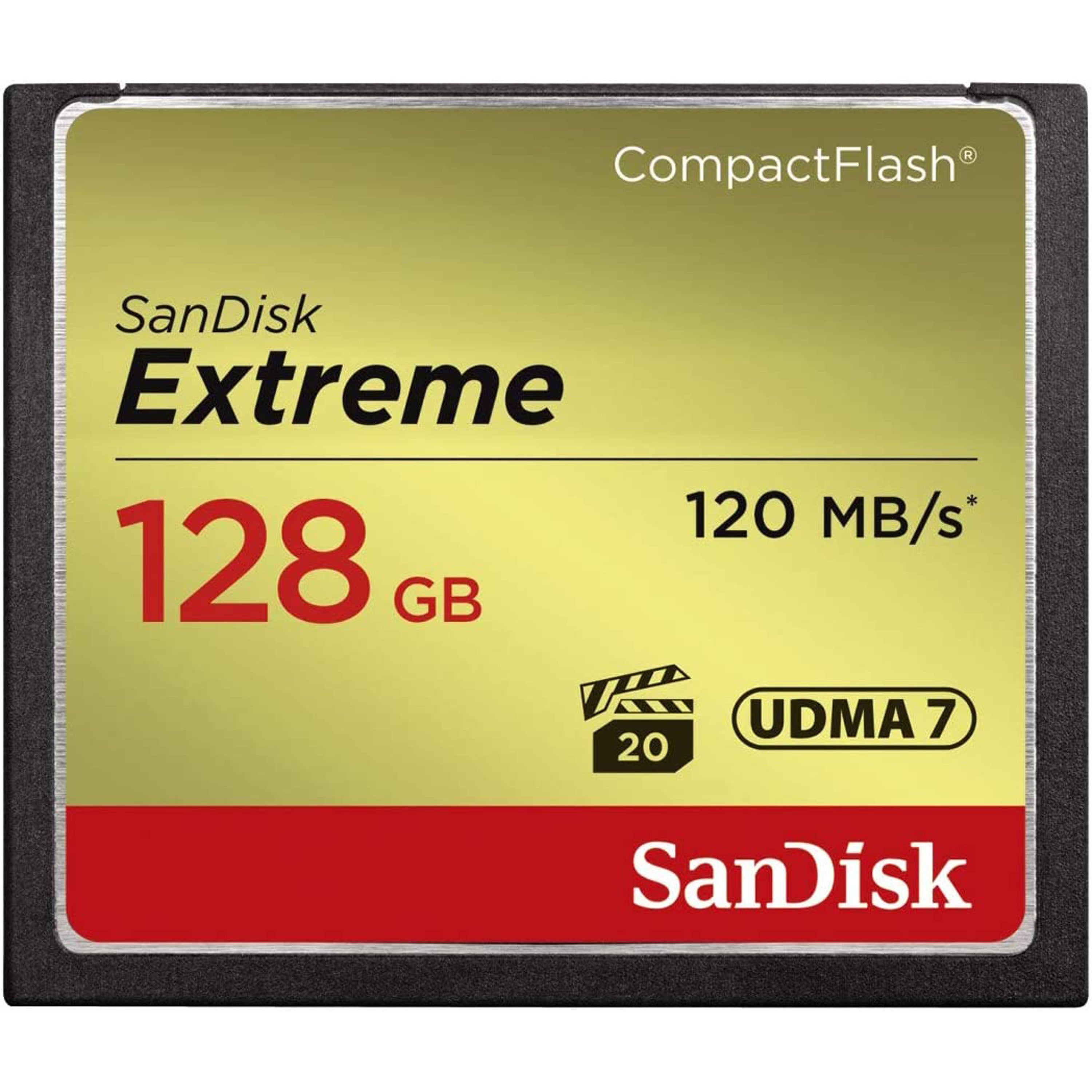 Sandisk Extreme 128GB CompactFlash  120MB/s