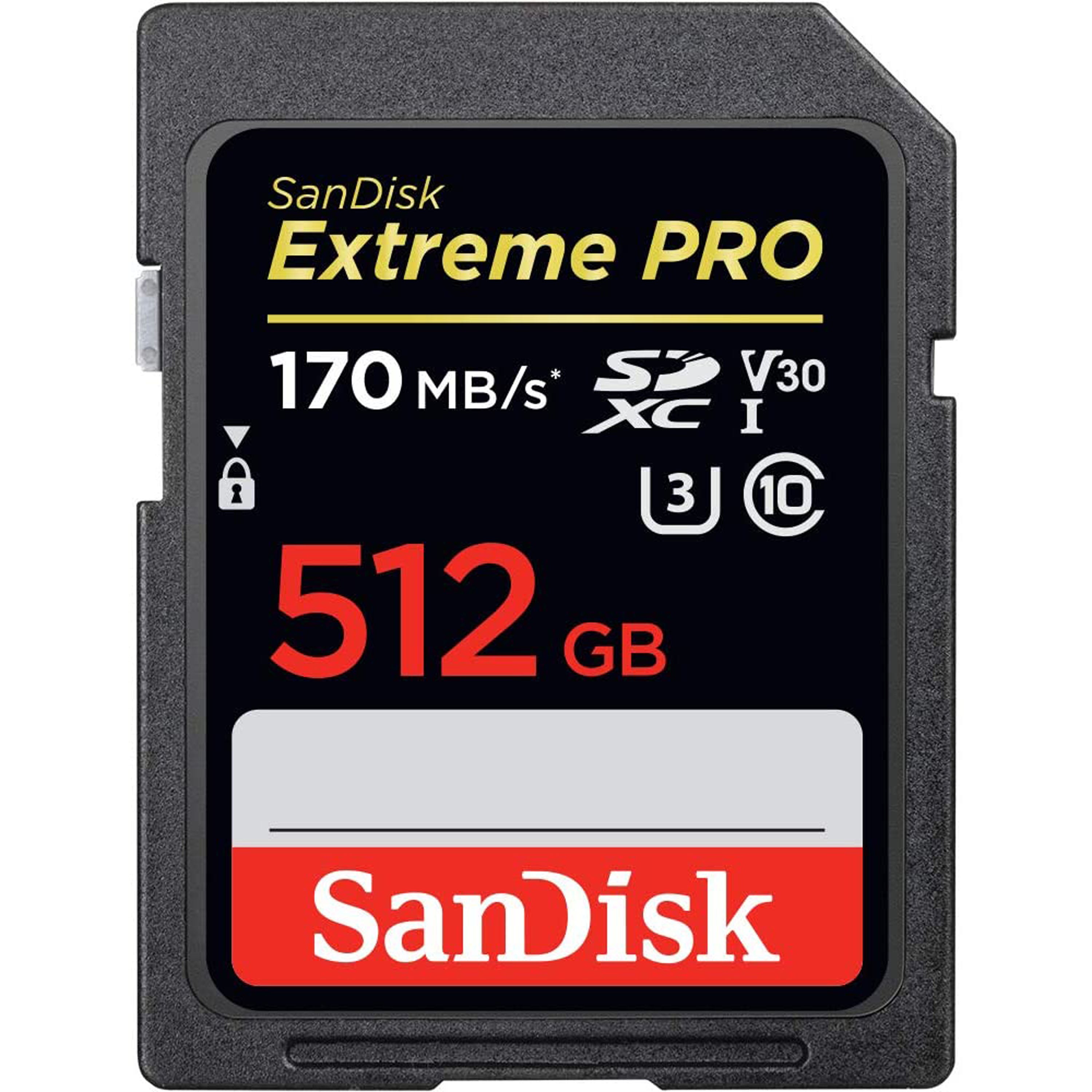 Sandisk Extreme PRO SDXC 512GB  170MB/s UHS-I