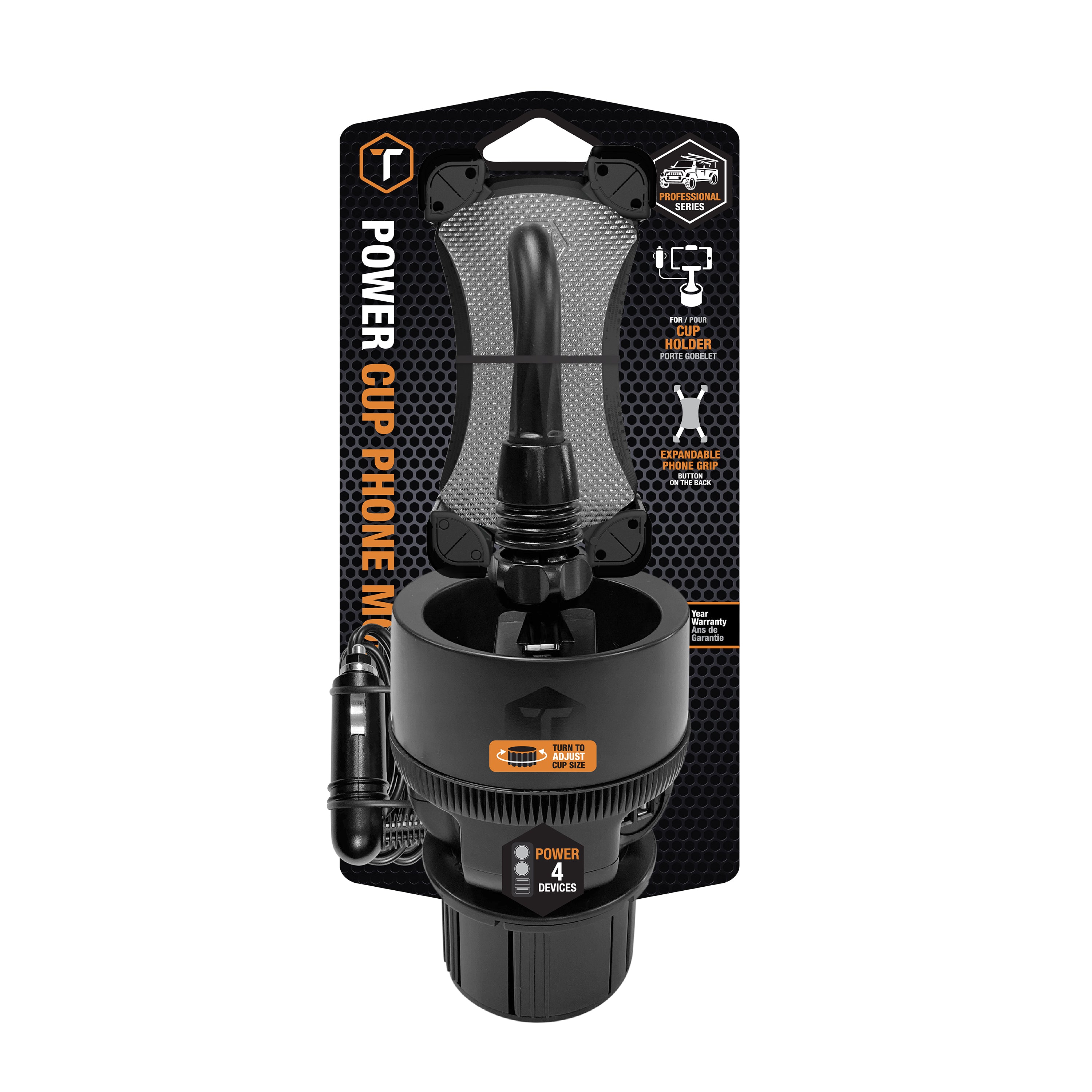 Support de voiture Power Cup ToughTested Commuter