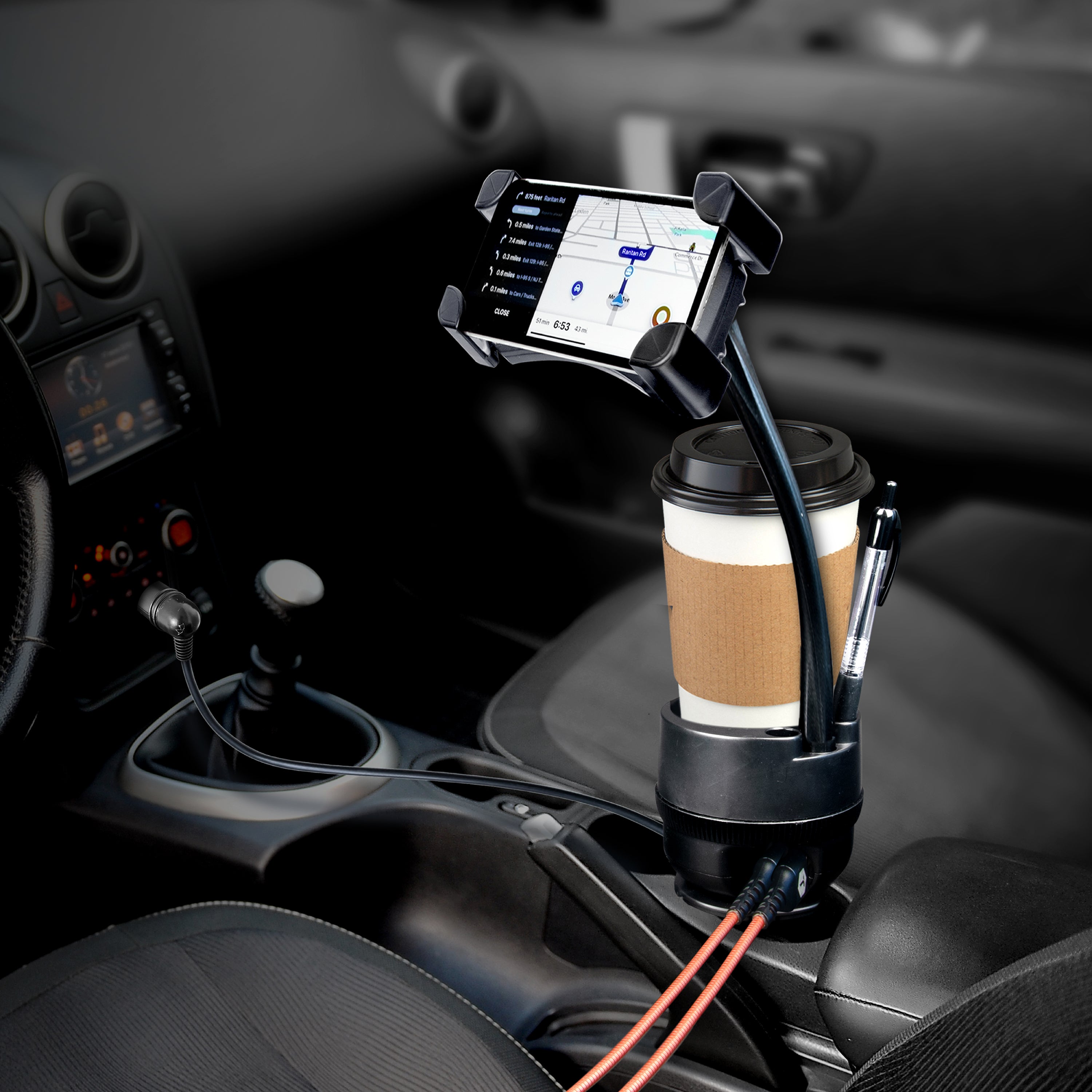 Support de voiture Power Cup ToughTested Commuter