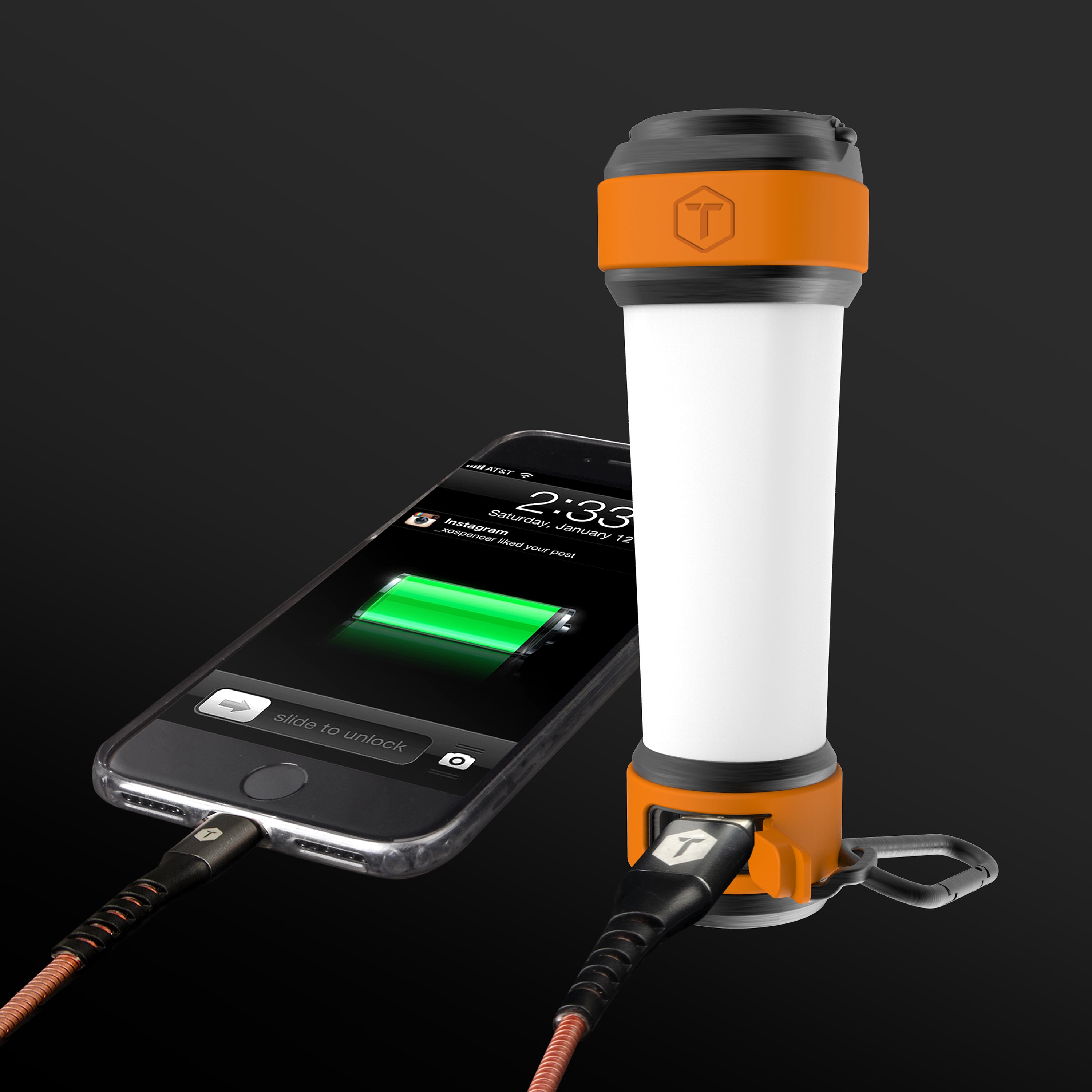 Lanterne, lampe de poche et batterie externe ToughTested Trek