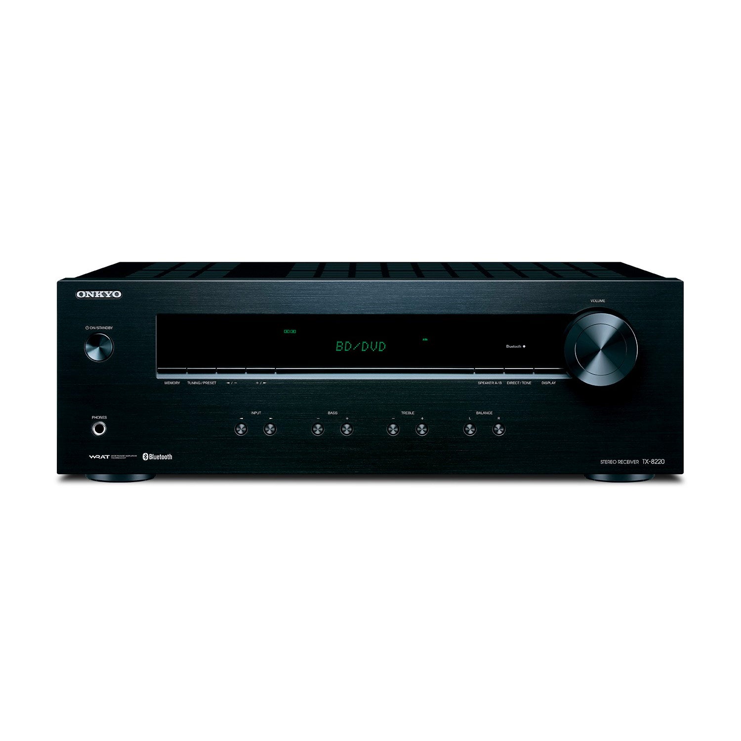 Onkyo TX-8220 Stereo Receiver with Built-In Bluetooth