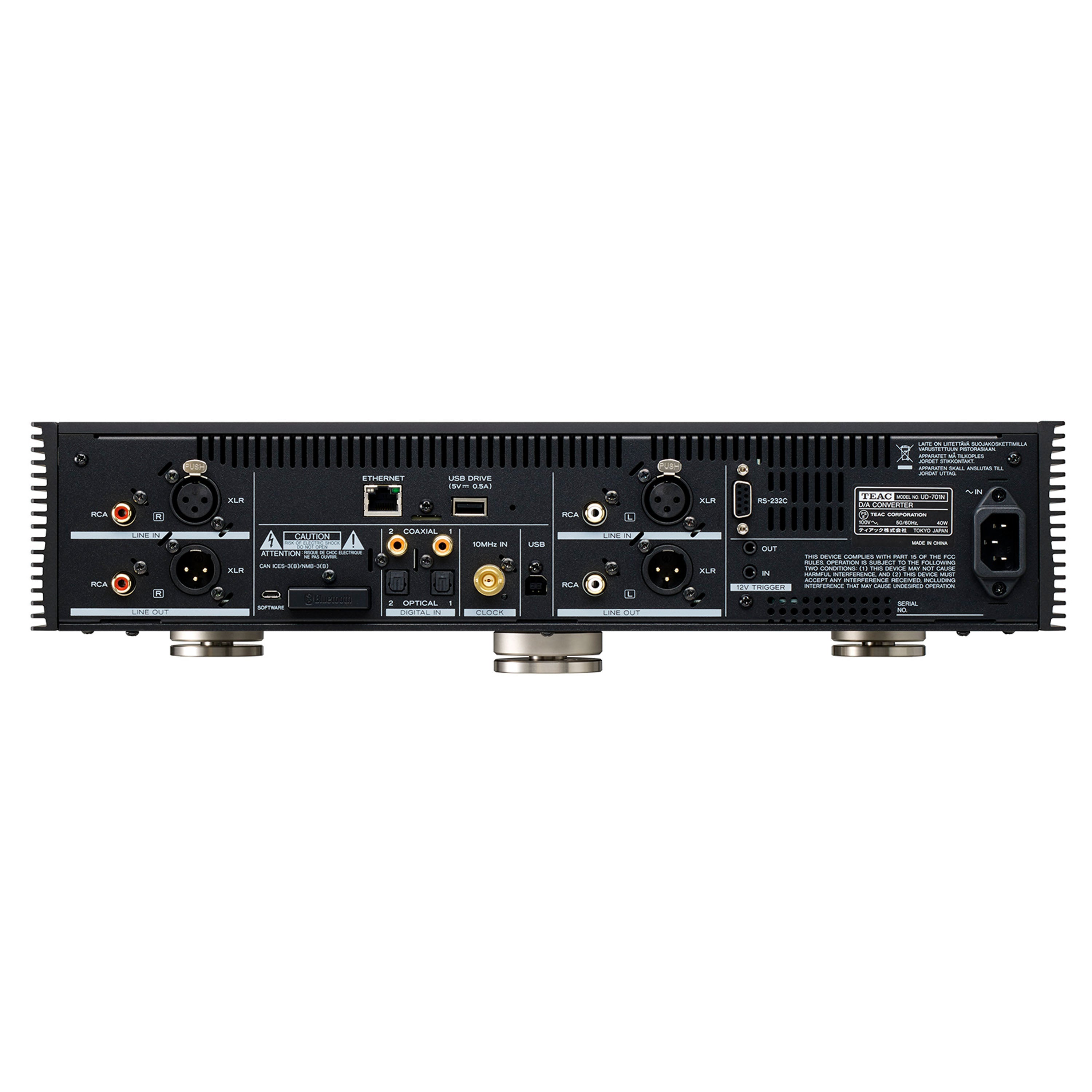 TEAC UD-701N DAC USB et lecteur réseau (noir)