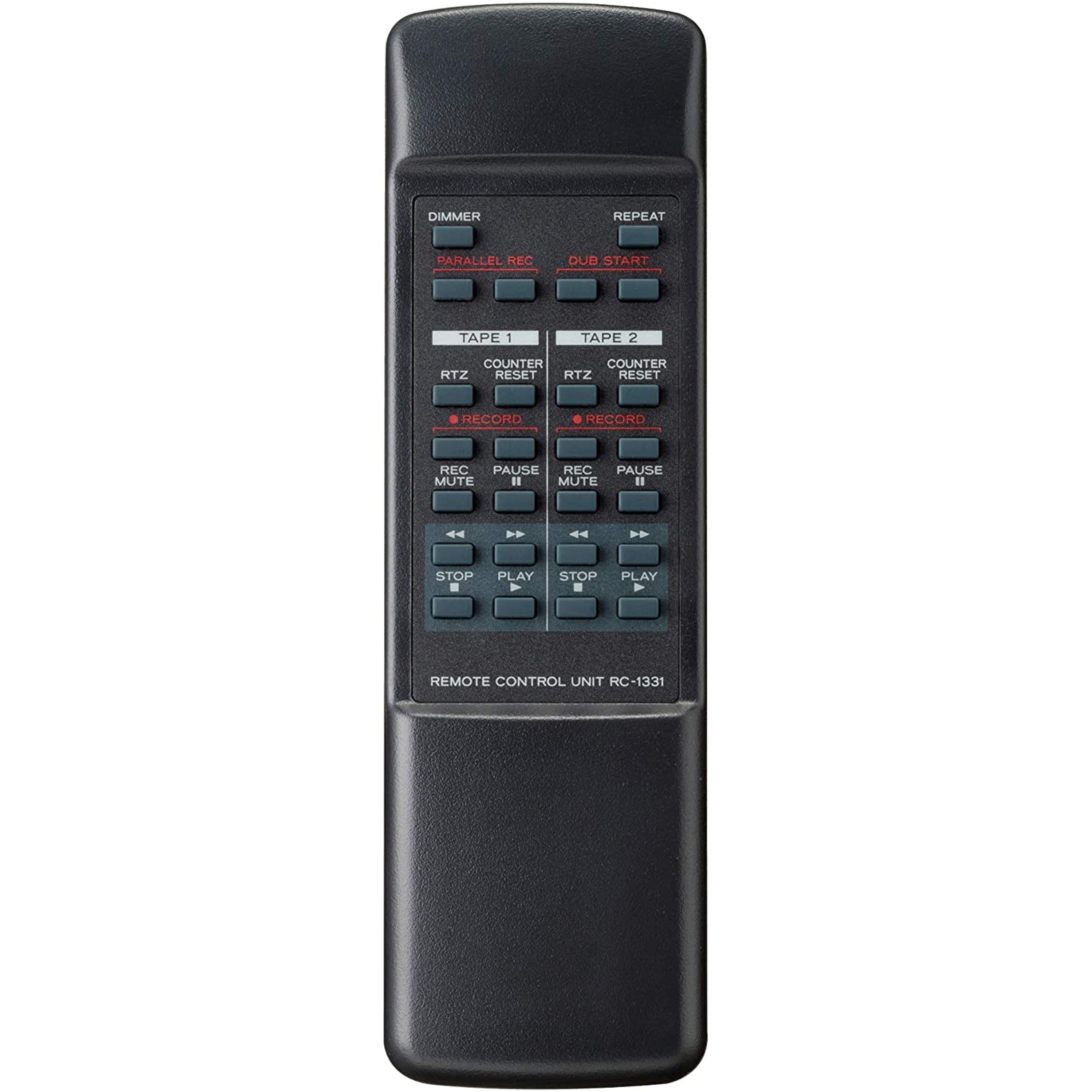 Platine cassette double TEAC W-1200 (noir)