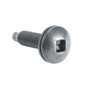 Legrand Rackscrews, 10-32, Square Drive, 100 Pc.