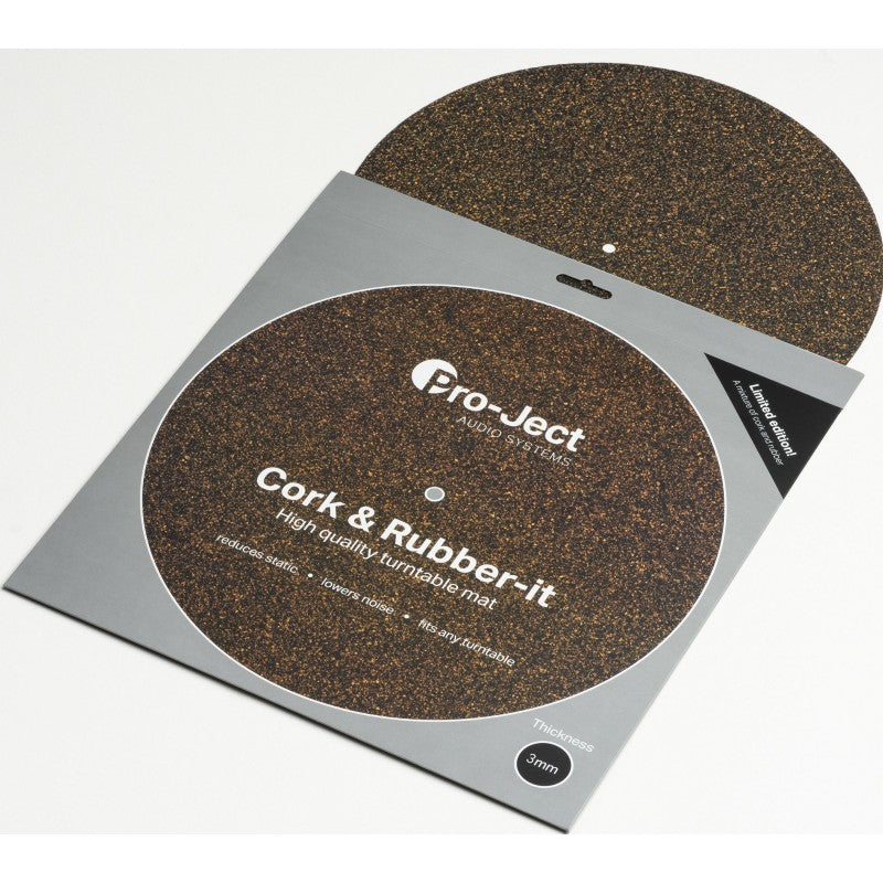 Pro-Ject Liège et Caoutchouc (3 mm)