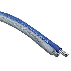 SHW18B - Rouleau de fil bleu mat 8 AWG, 250 pi