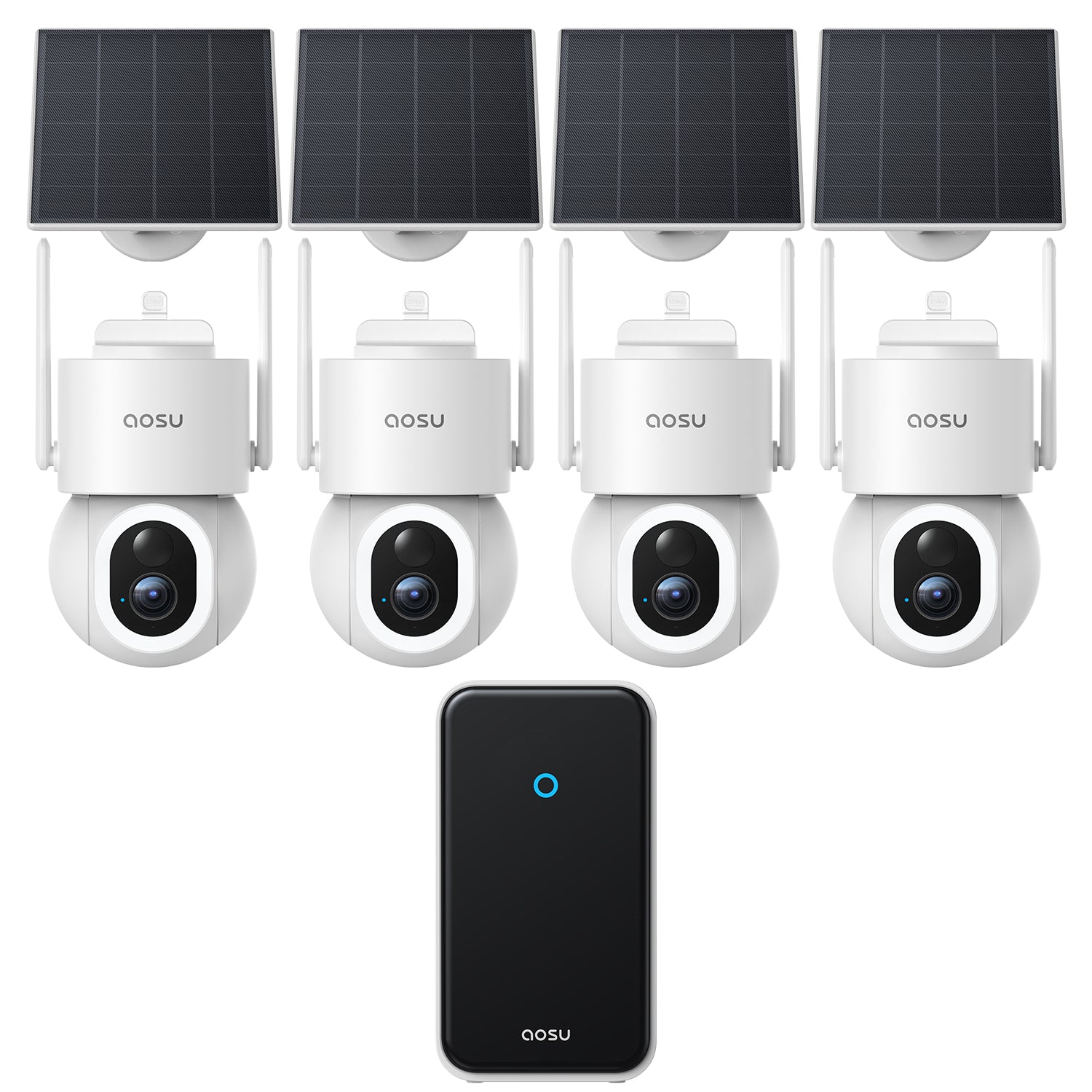 Aosu SolarCam D1 Max System (4 Cameras)