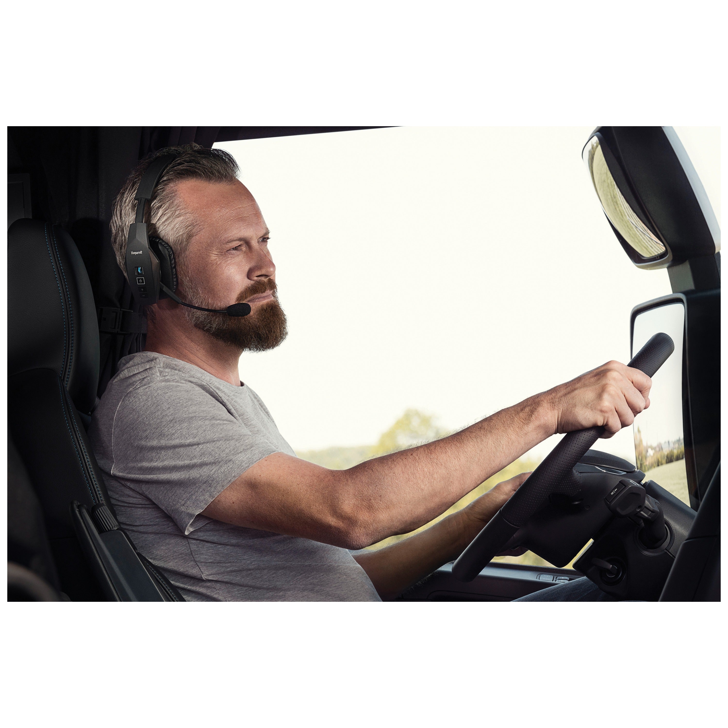 BlueParrott B550-XT 100% Voice-Activated Noise-Cancelling Bluetooth® Headset