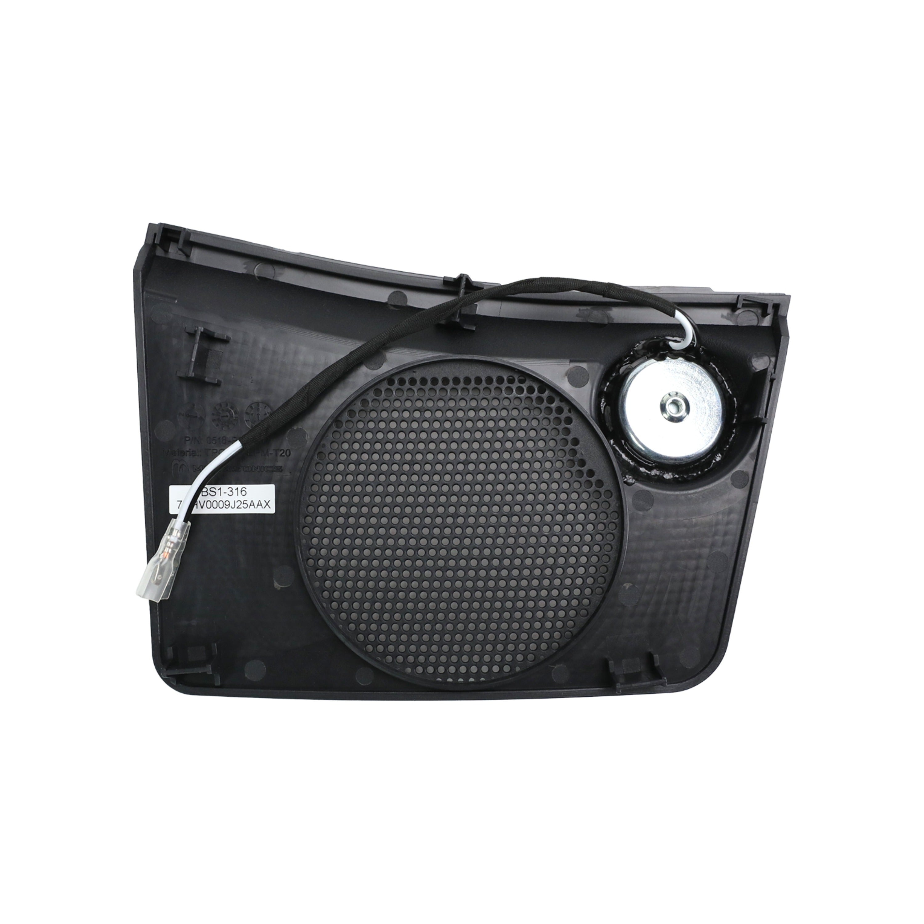 MB Quart BS1-316 6.5 + 4 Inch Ford¨ Bronco Tuned Front Dash 3-Way Component Speakers Upgrade