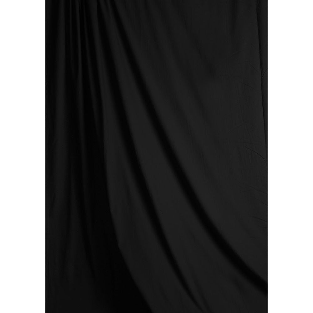 Savage Solid Colour Muslin Background Pro Black
