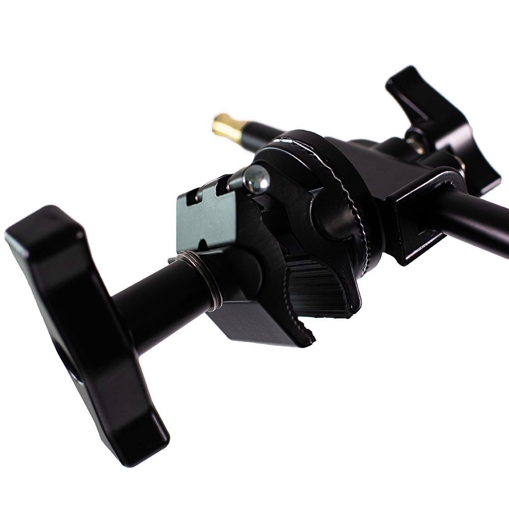 Savage 40" Black Coated Steel Grip Arm with Gobo Clamps
