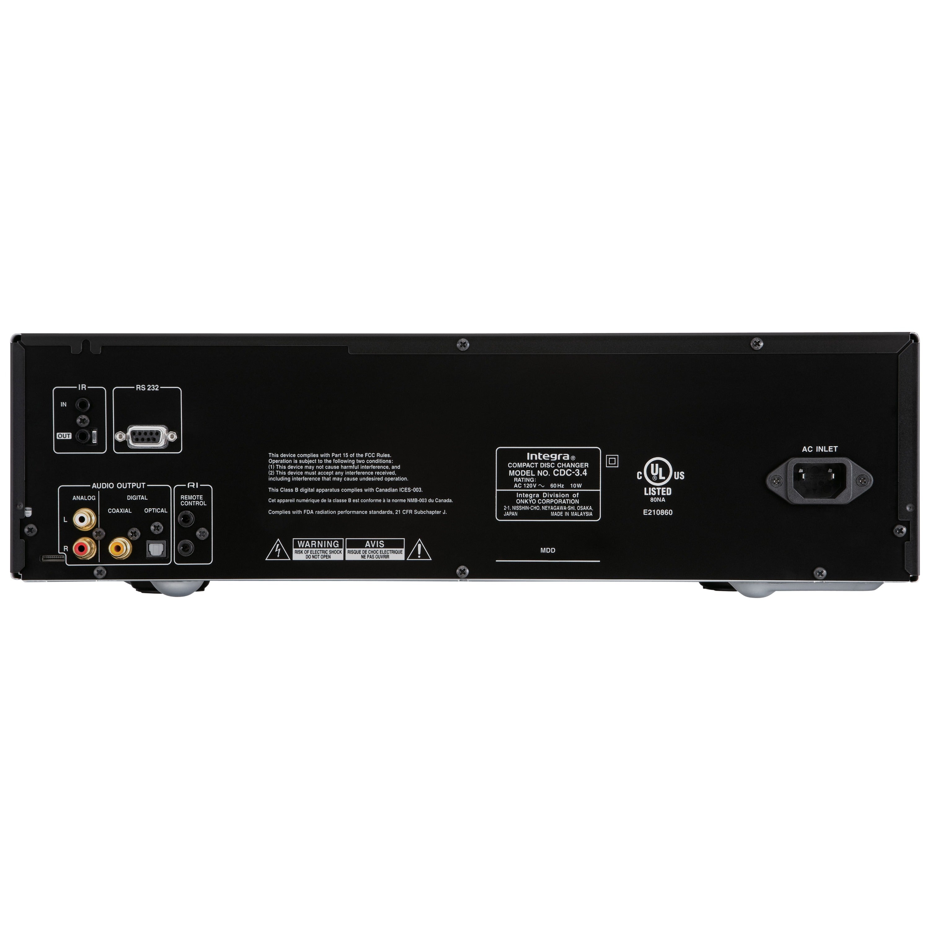 Integra CDC-3.4 6-Disc CD Changer