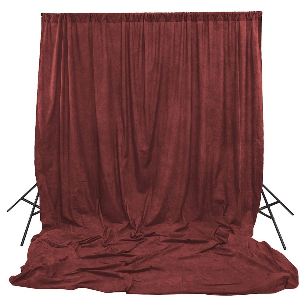 Savage Muslin Background Sedona Red