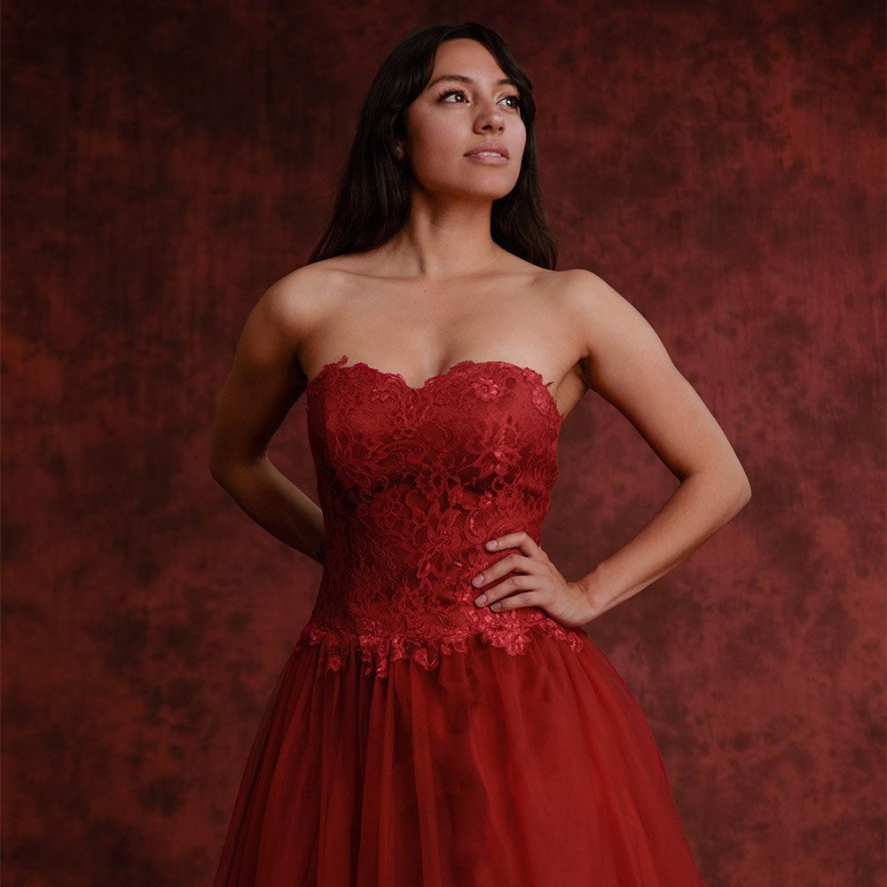 Savage Muslin Background Sedona Red