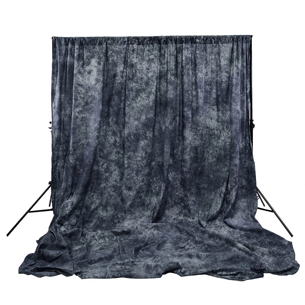 Savage Muslin Background Blue Winter