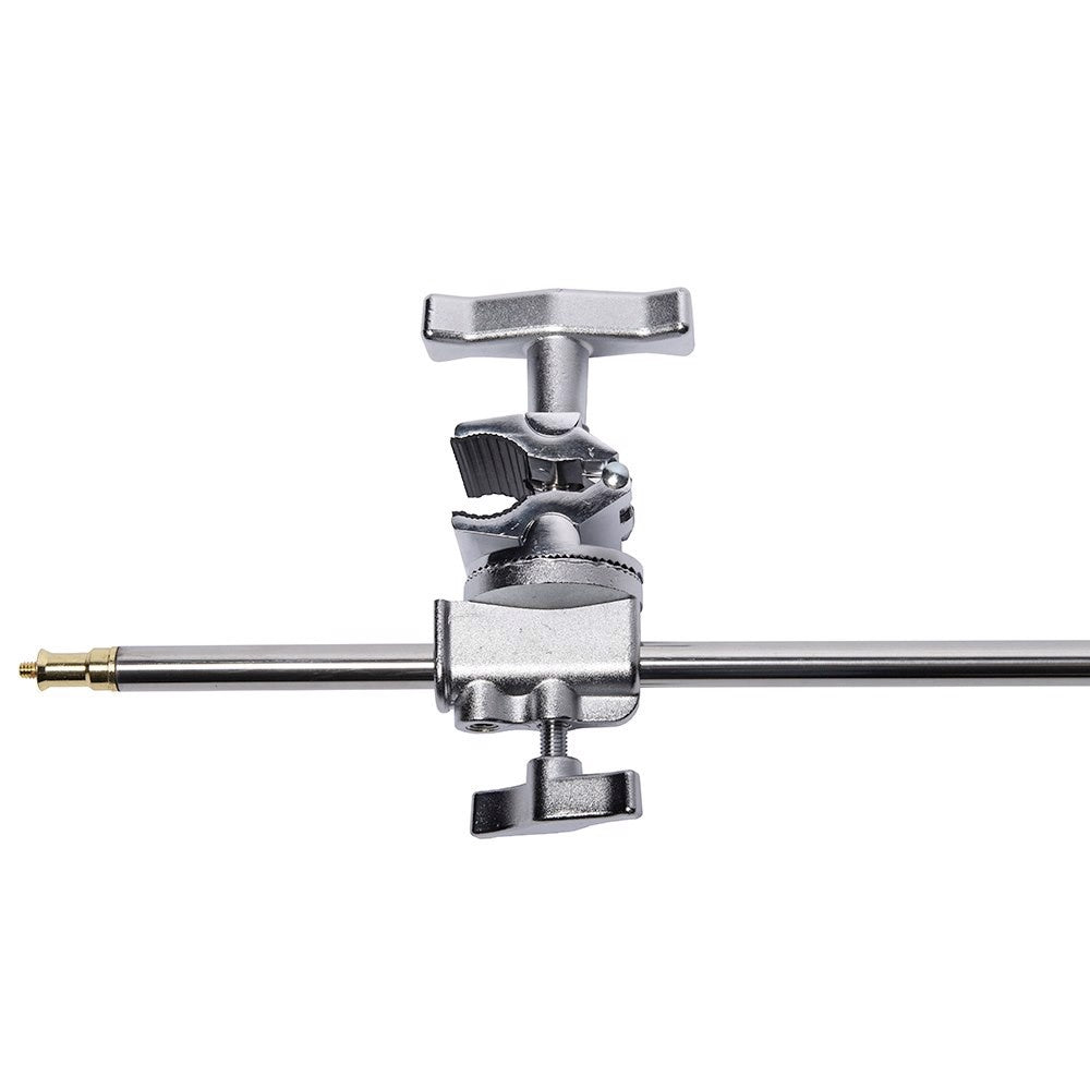 Savage 40" Steel Grip Arm with Gobo Head Clamps