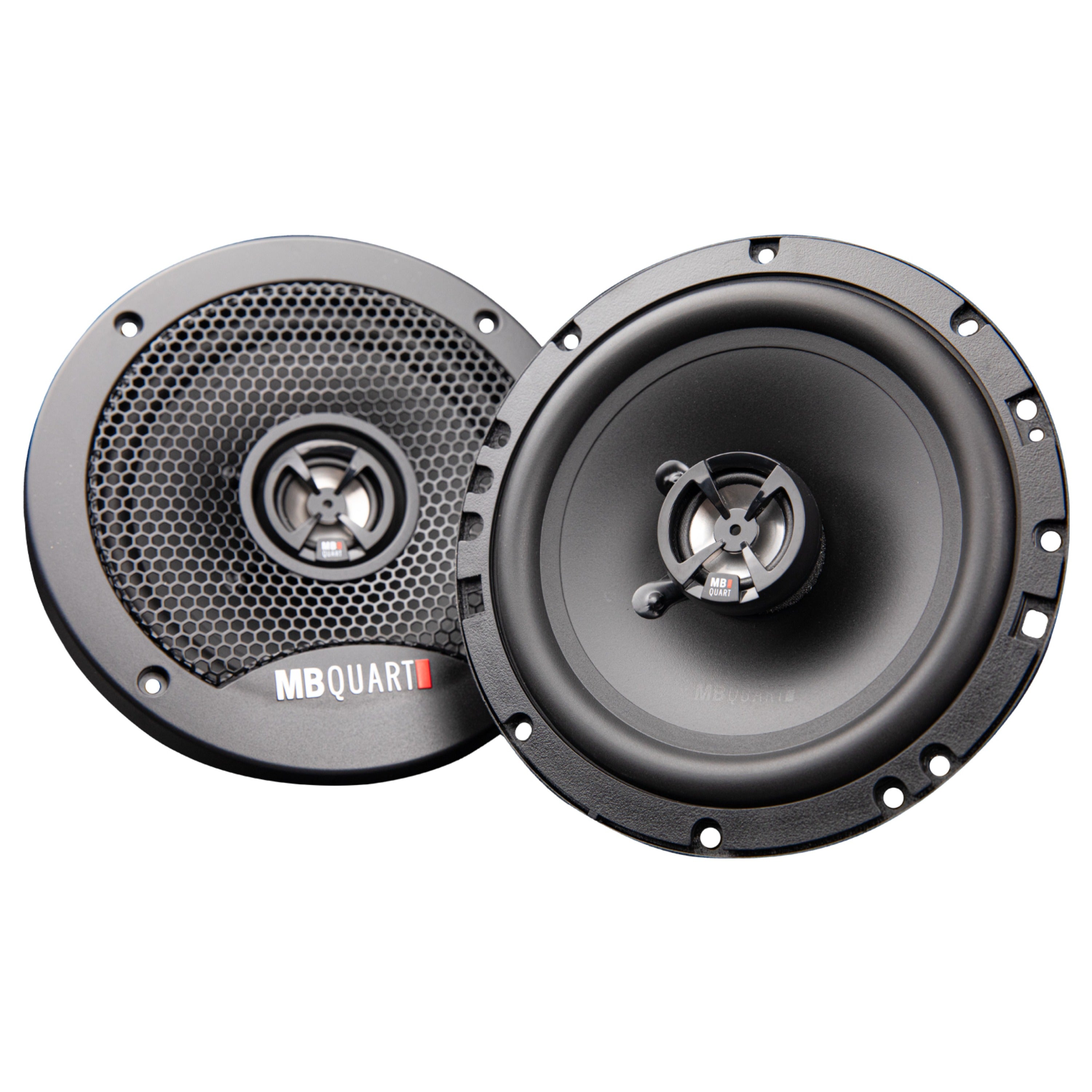 MB Quart DK2-116 6.5-Inch 2-way Coaxial Speakers - 240 Watts Max