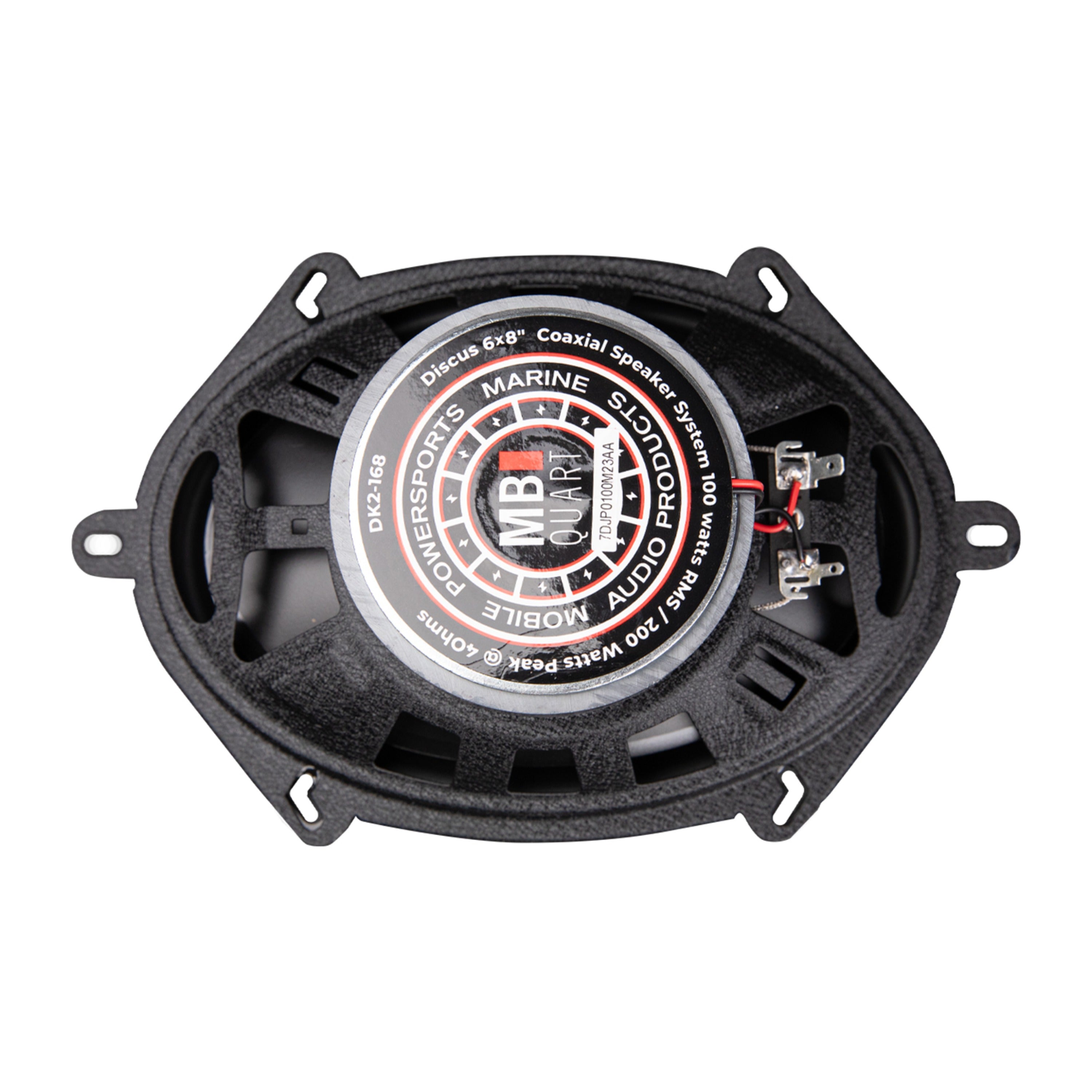 MB Quart DK2-168 6x8-Inch 2-way Coaxial Speakers - 200 Watts Max