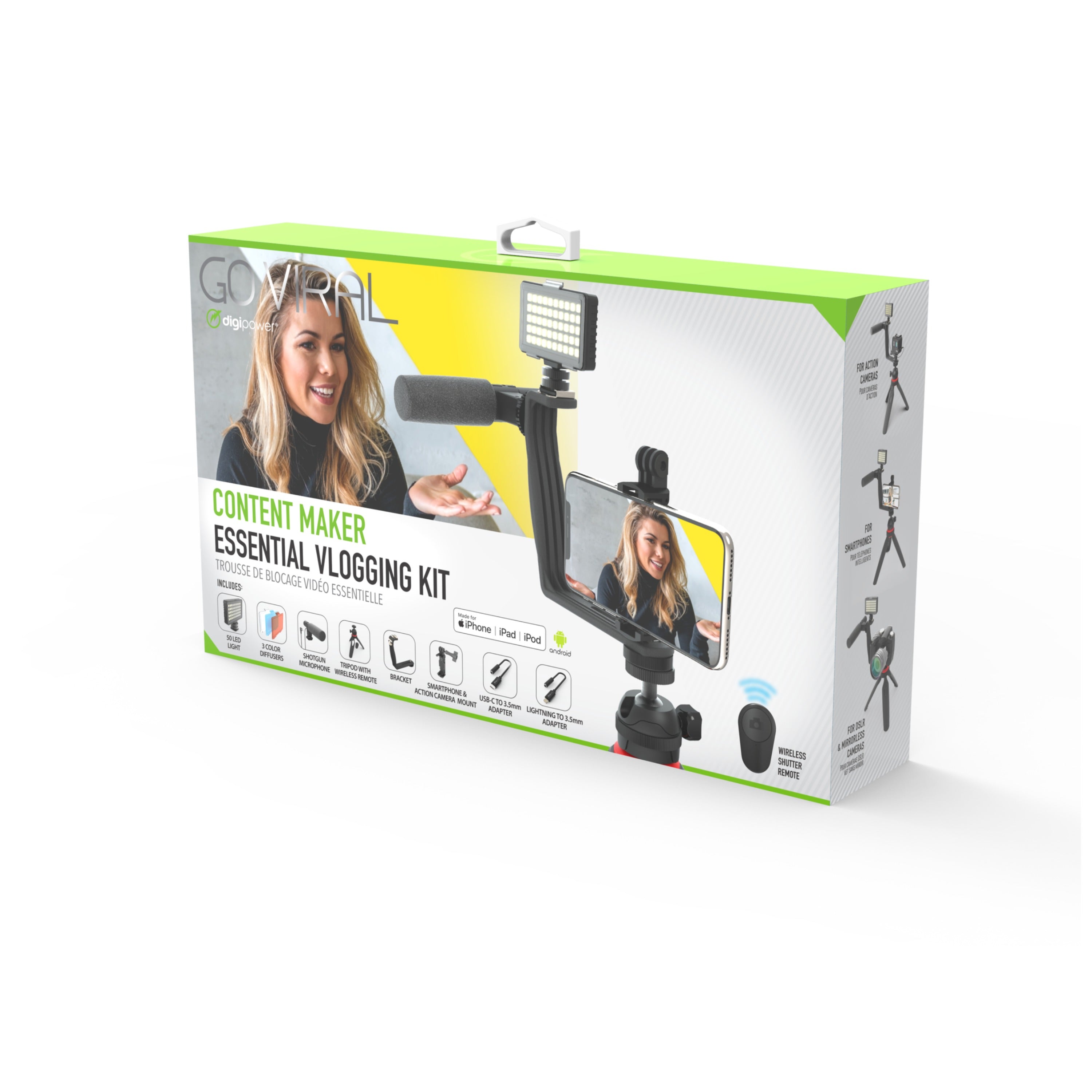 Digipower Go Viral Content Maker Vlogging Kit