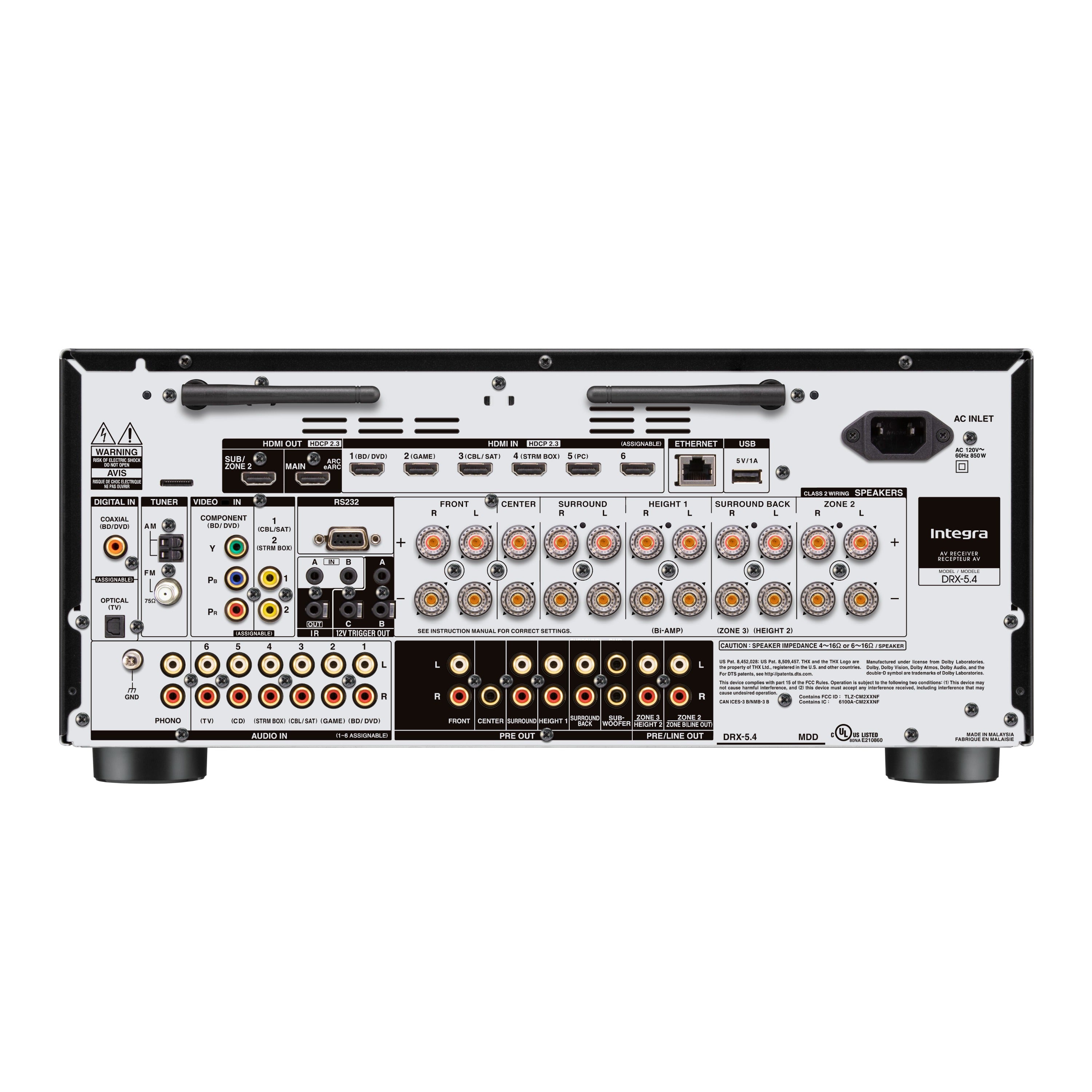 Integra DRX-5.4 9.2-Channel Network AV Receiver