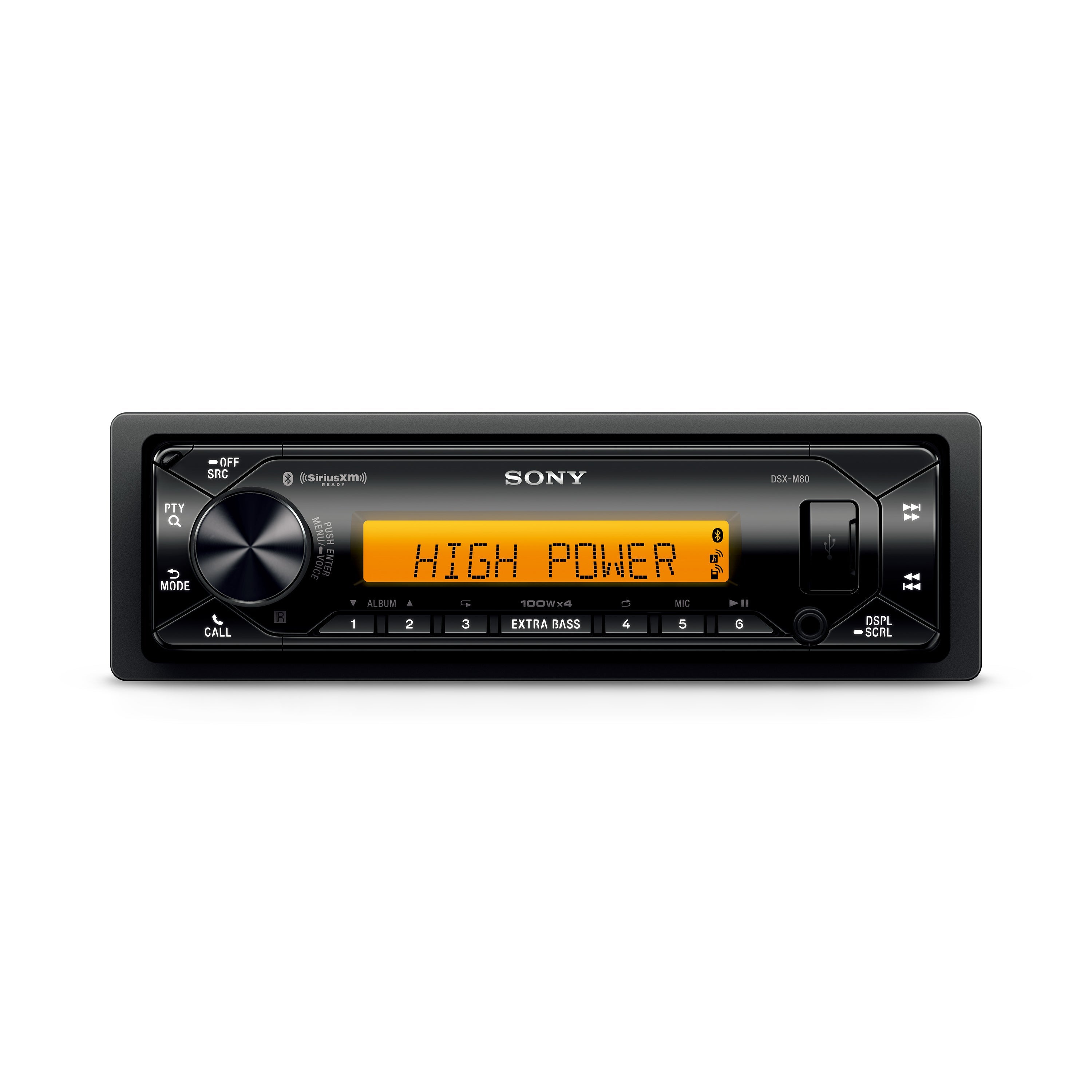 Sony DSX-M80 High Power Bluetooth® Marine Receiver