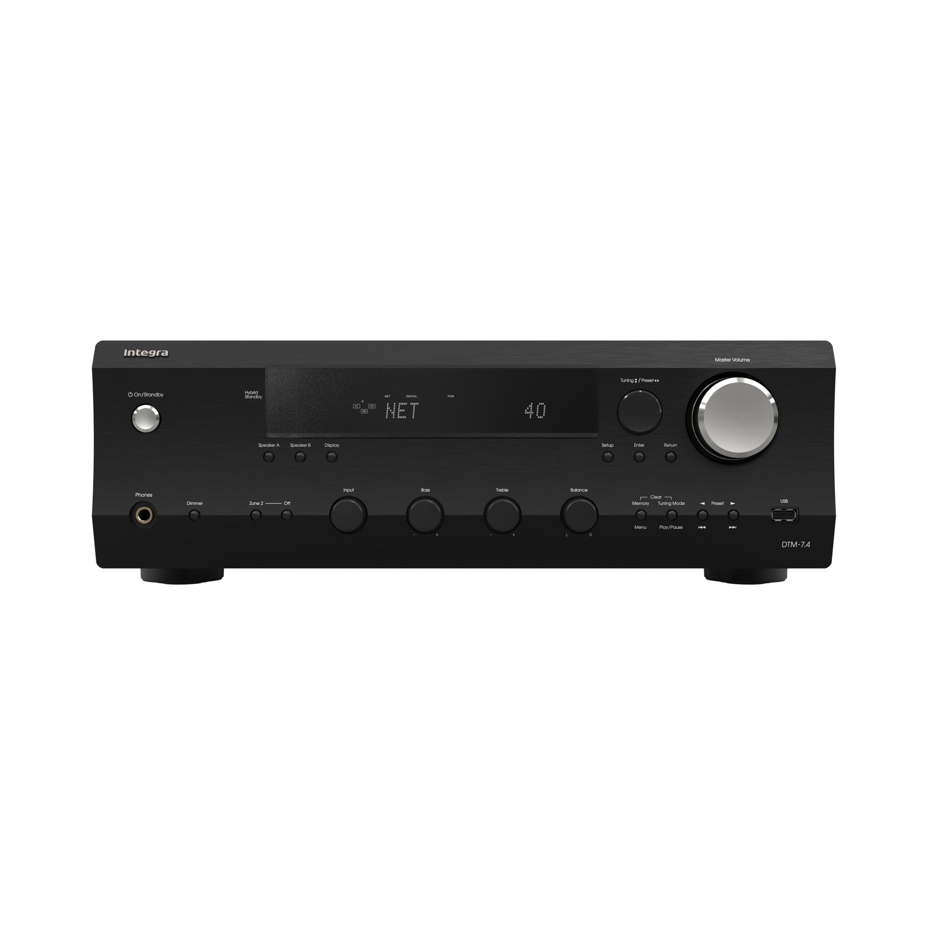 Integra DTM-7.4 Hi-Fi Network Stereo Receiver