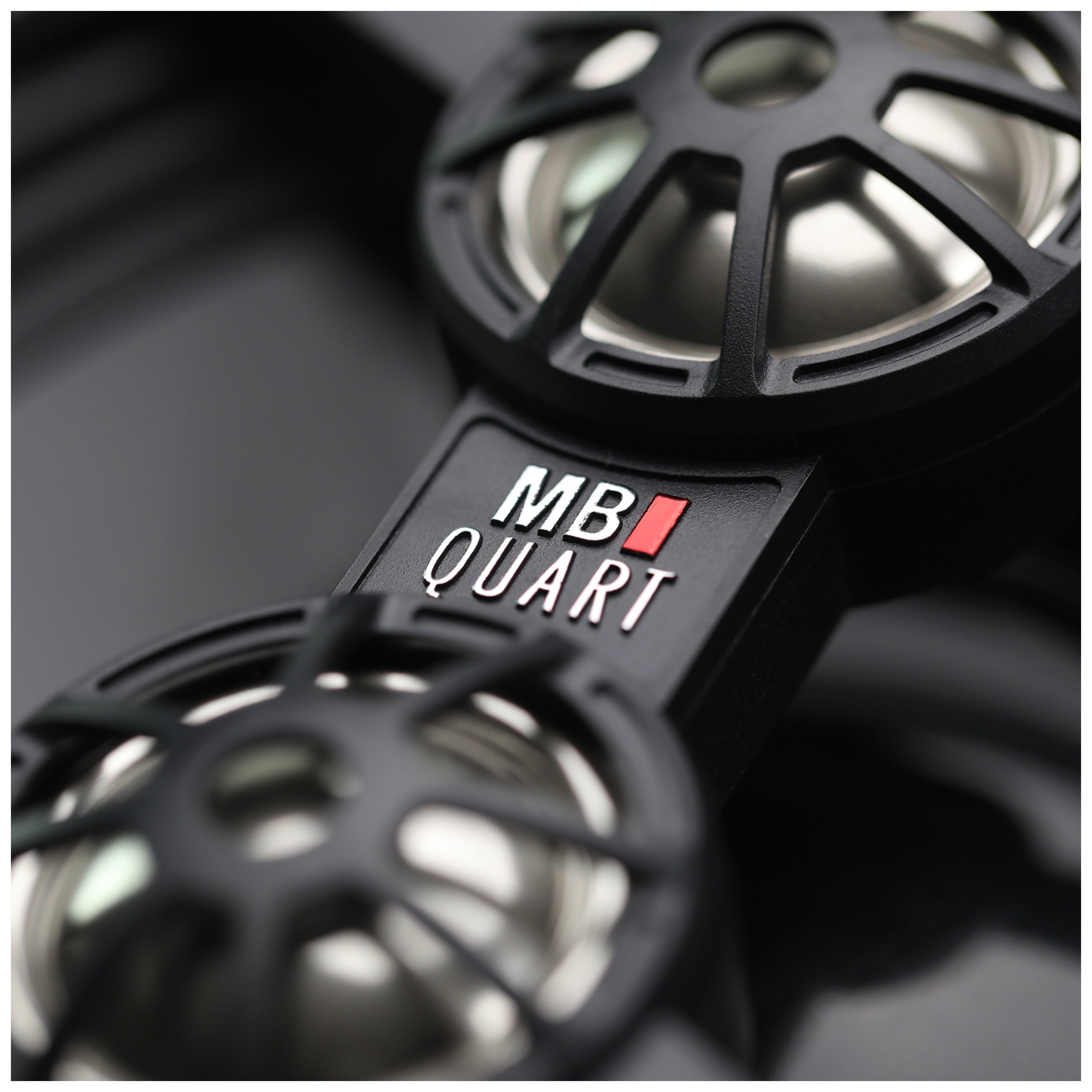 MB Quart HC1-116DT 6.5" 3-Way 2 Ohm Coaxial Speaker System for Harley-Davidson - Directly Upgrades the Front Speakers.