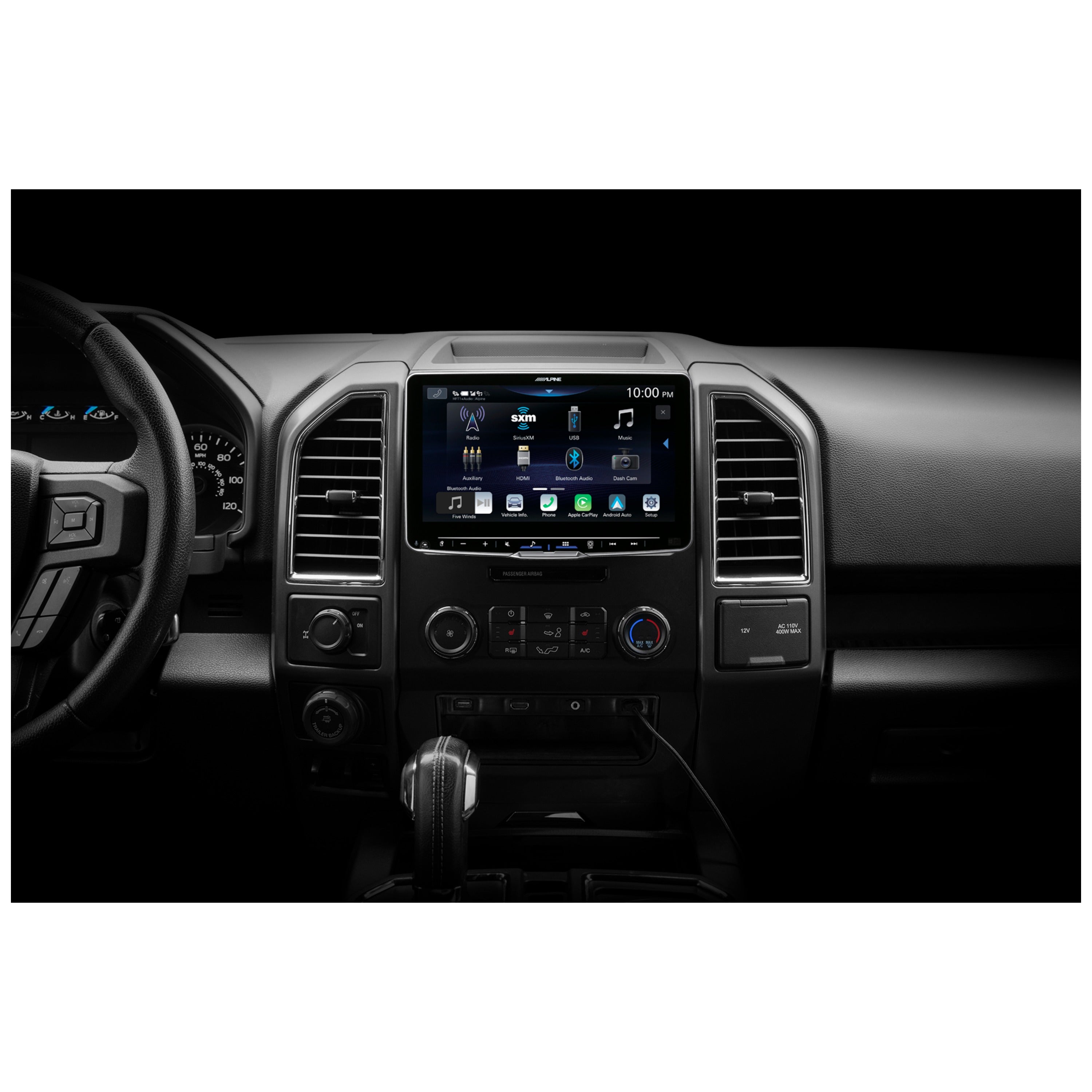 Alpine iLX-F509 Halo9 Digital Multimedia Receiver with 9-inch HD Display and Hi-Res Audio Playback With SiriusXM Tuner