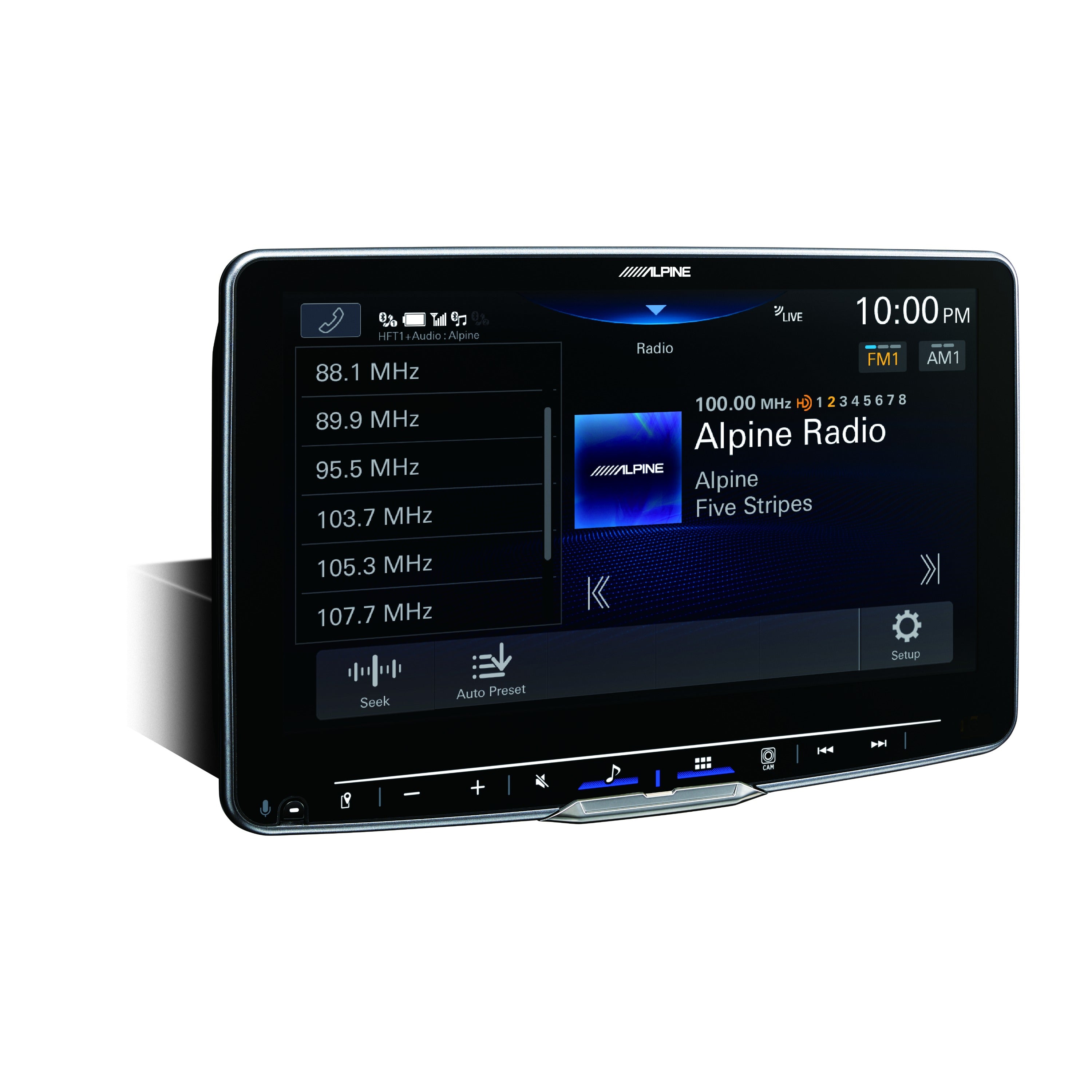 Alpine iLX-F509 Halo9 Digital Multimedia Receiver with 9-inch HD Display and Hi-Res Audio Playback With SiriusXM Tuner