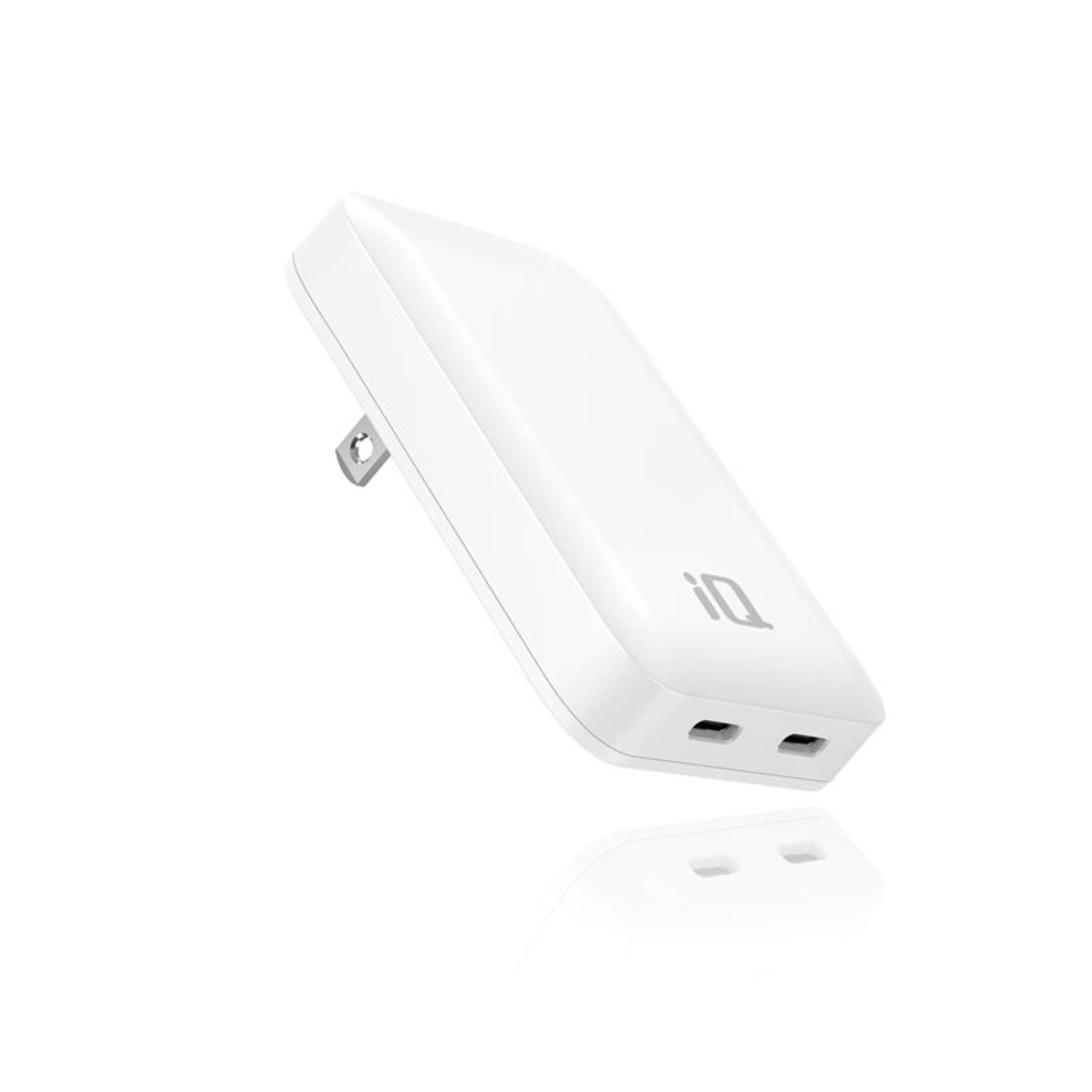 iQ PD45W GaN Slim Wall Charger with Dual USB-C Ports
