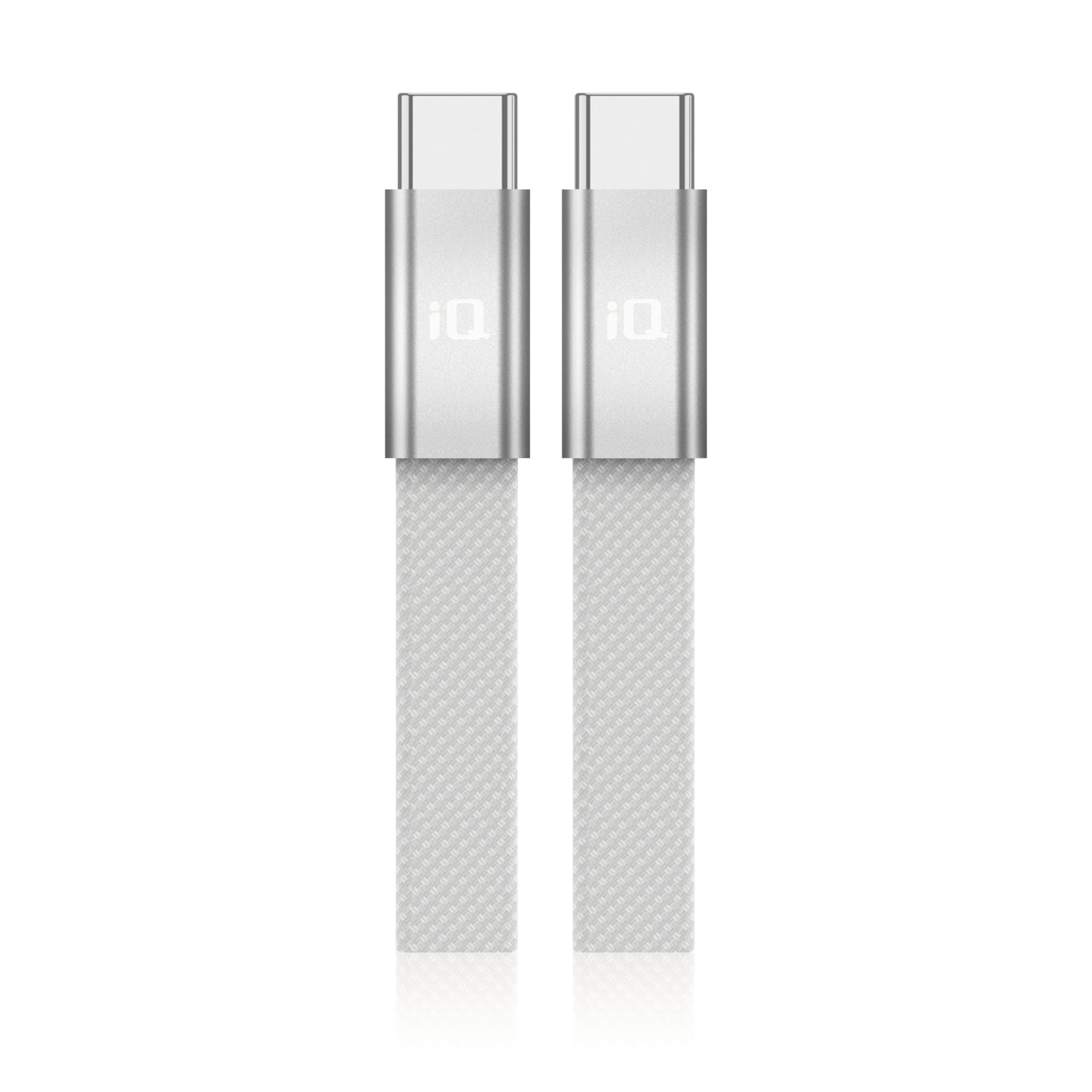 iQ Ultra Slim USB Type-C to Type-C Cable - Braided - 1.2m/4ft