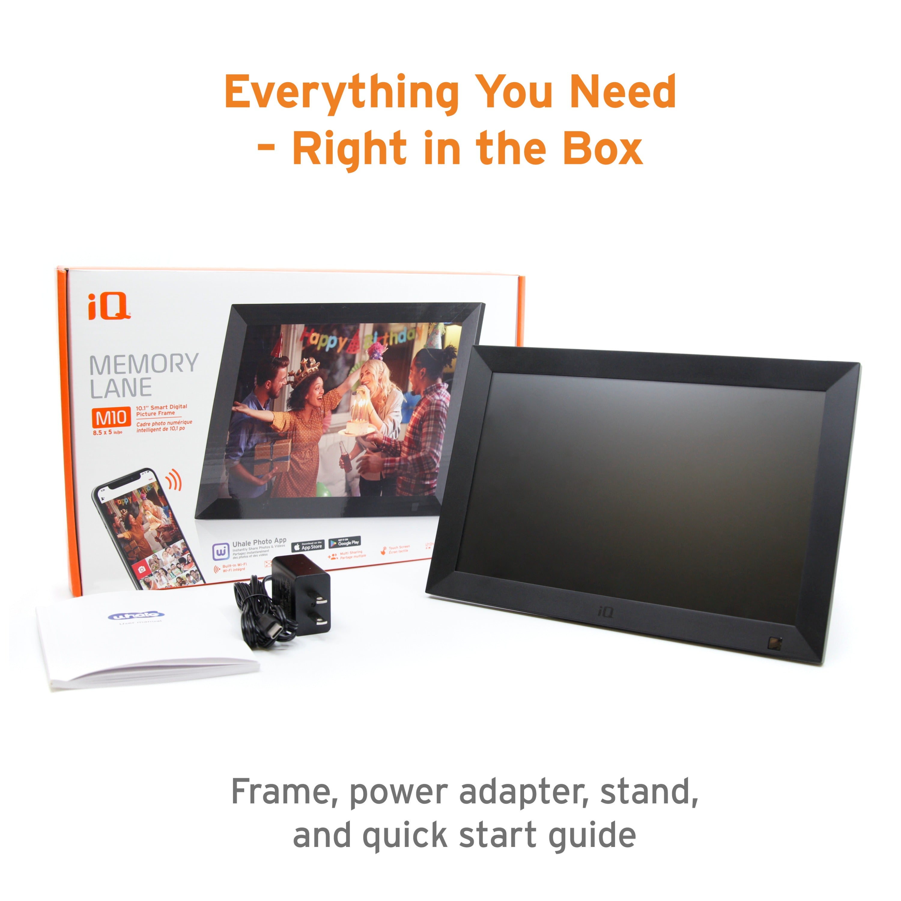 IQ Memory Lane Smart Digital Photo Frame