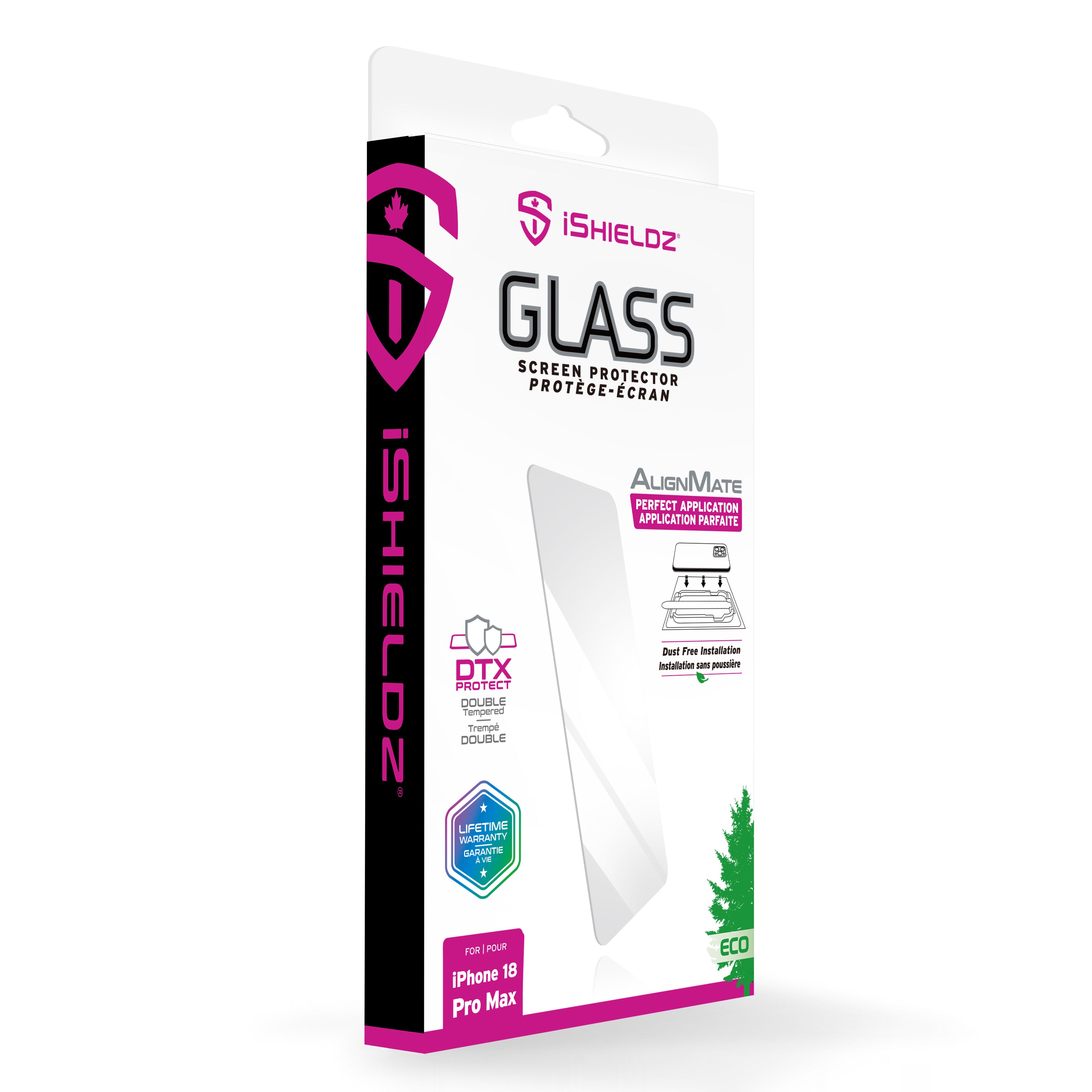 iShieldz AlignMate DTX Glass Screen Protector for Apple iPhone
