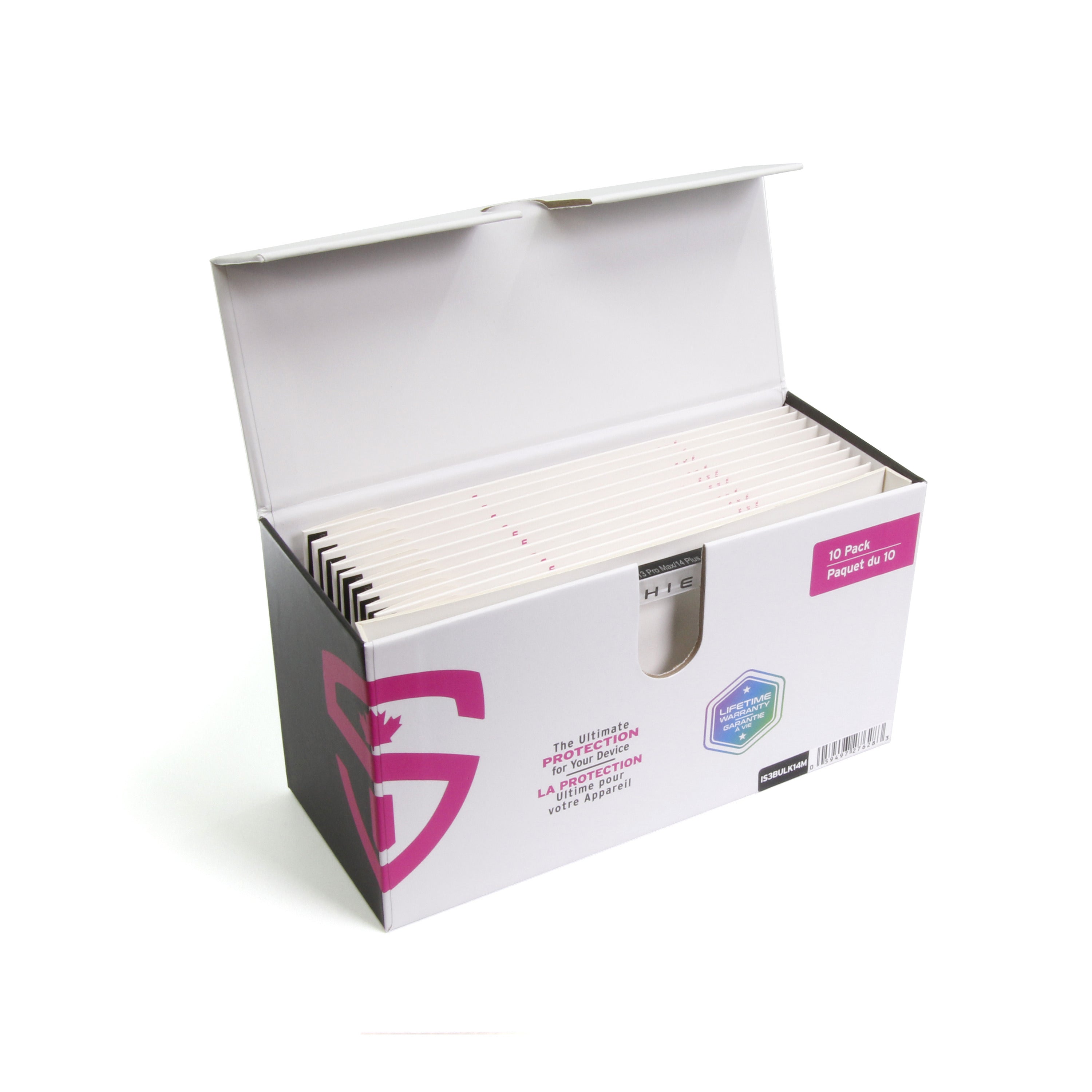 Lot de 10 films de protection en verre trempé iShieldz pour Google Pixel